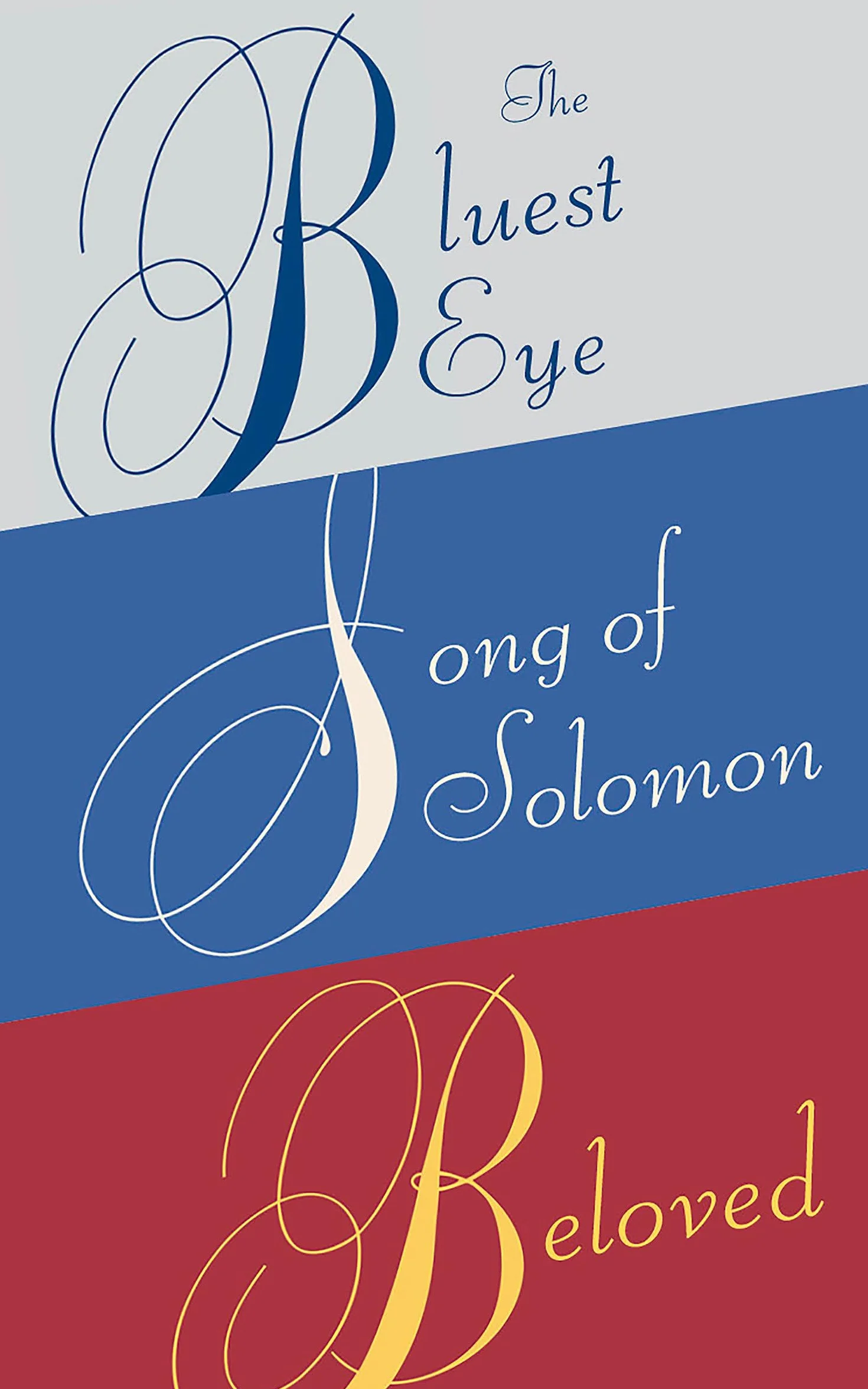 Toni Morrison Box Set: The Bluest Eye, Song of Solomon, Beloved