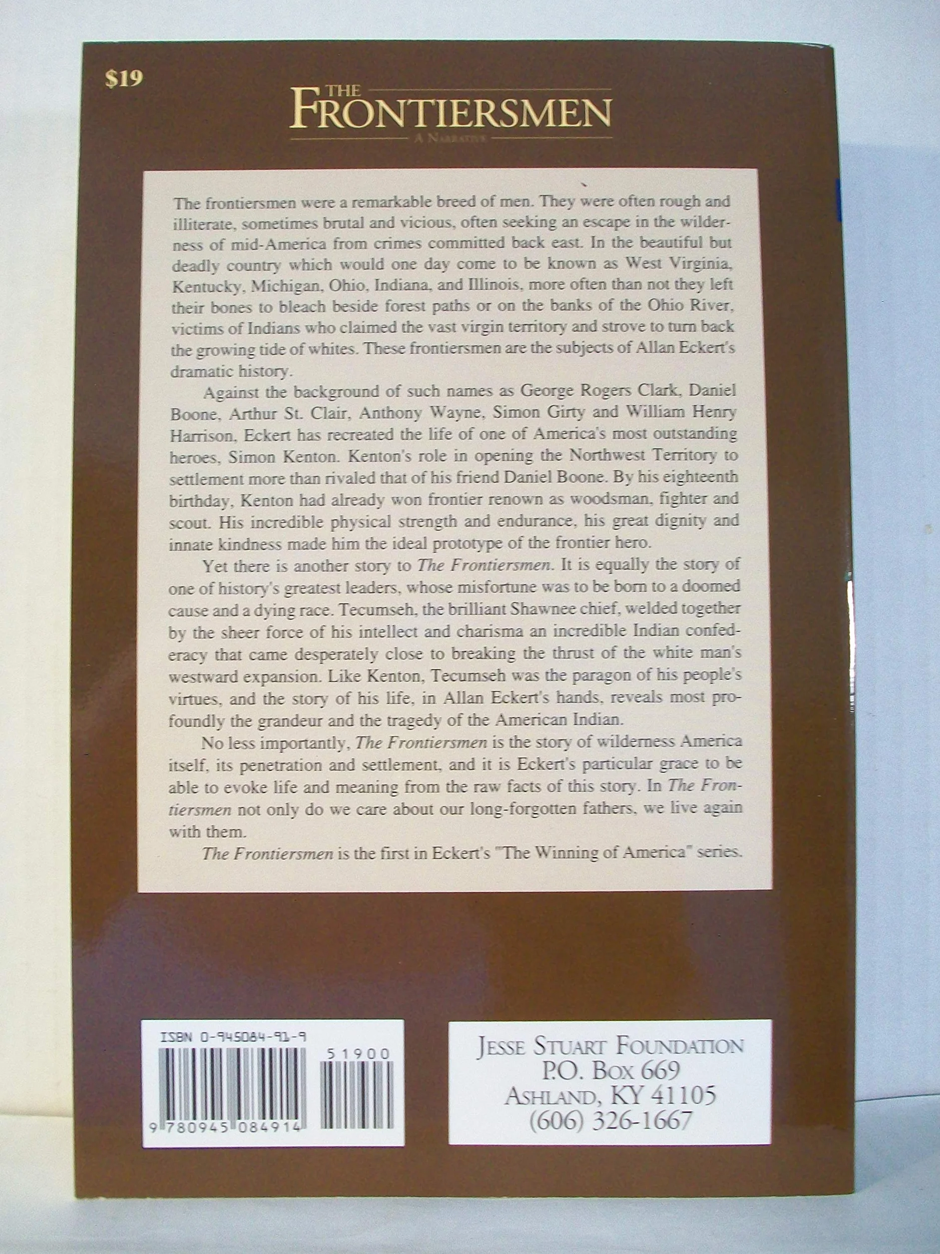 The Frontiersmen: A Narrative