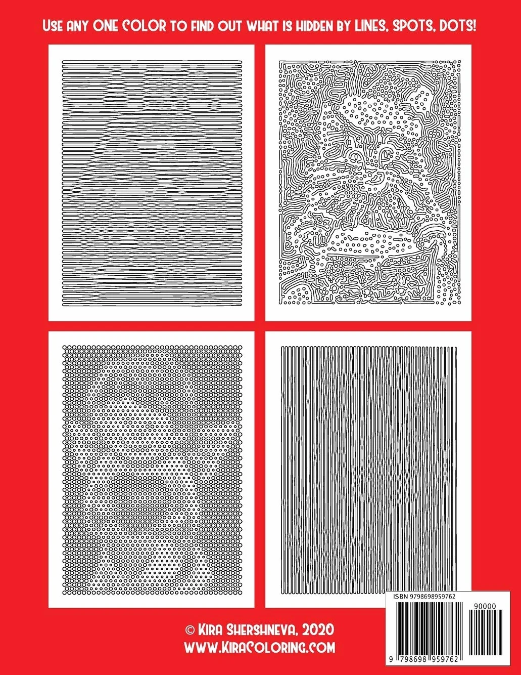 Kolorowanka Christmas Lines Spots Dots