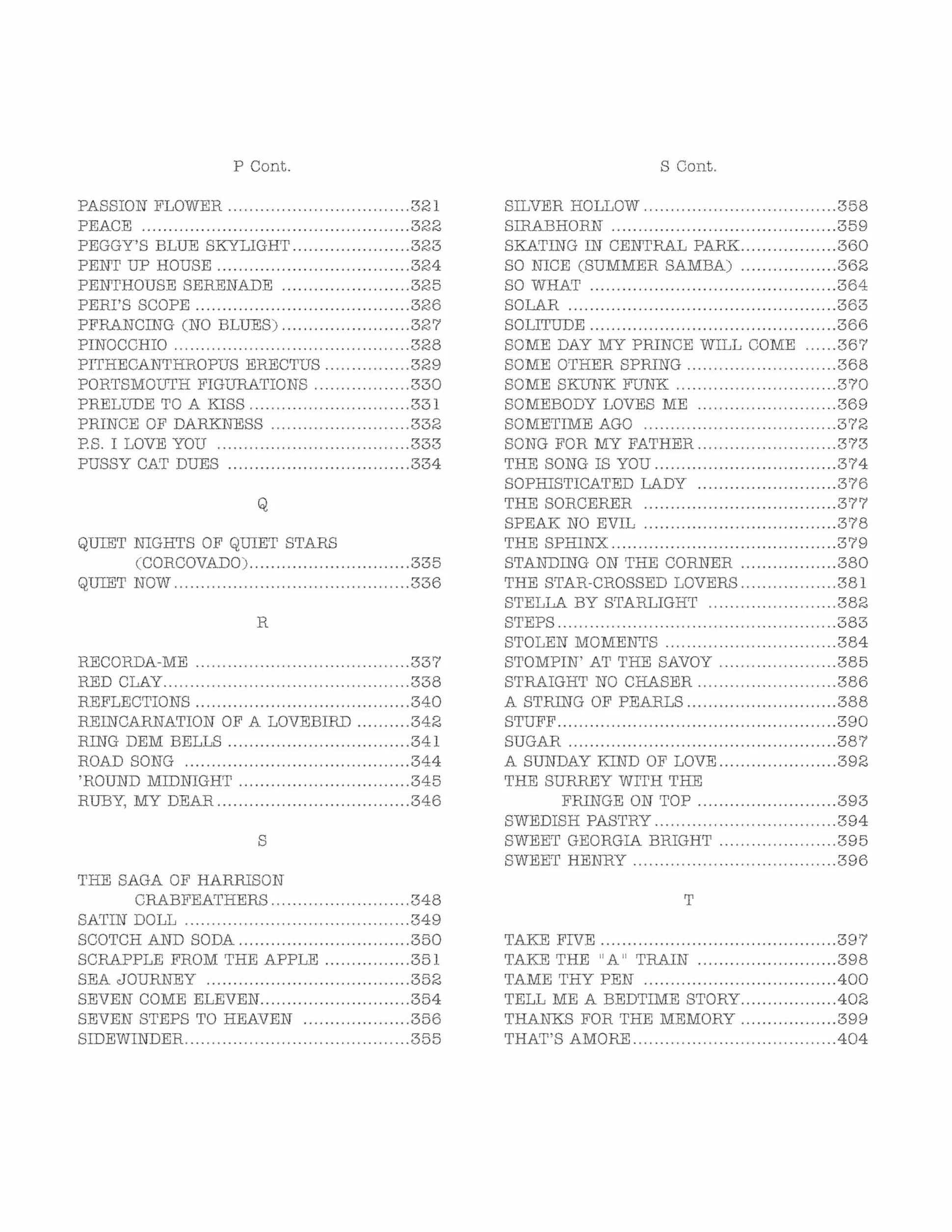 The Real Book Volume I Sixth Edition C Edition