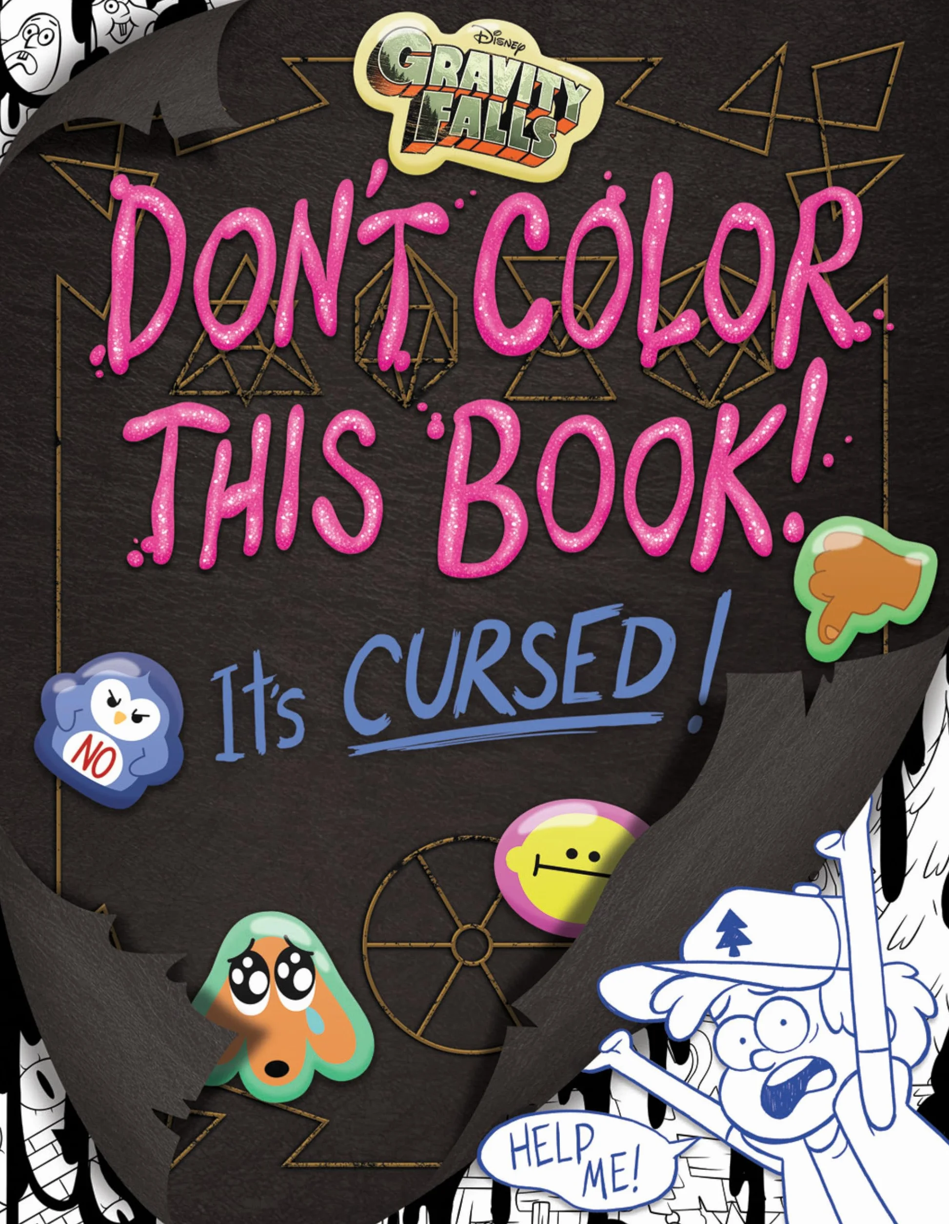 Gravity Falls: Don't Color This Book!: It's Cursed!