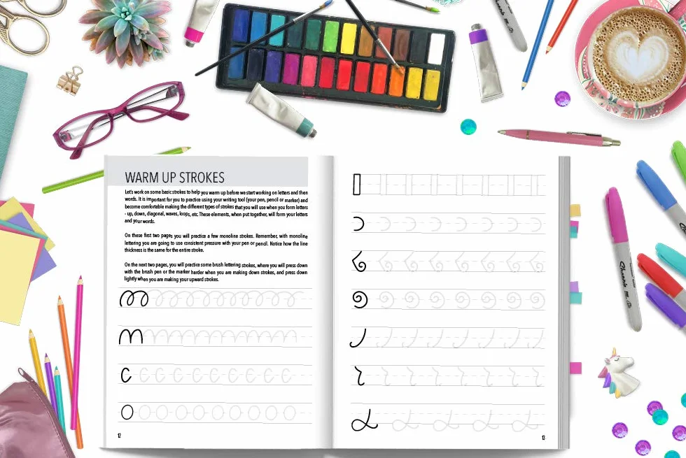 Modern Calligraphy and Hand Lettering for Kids