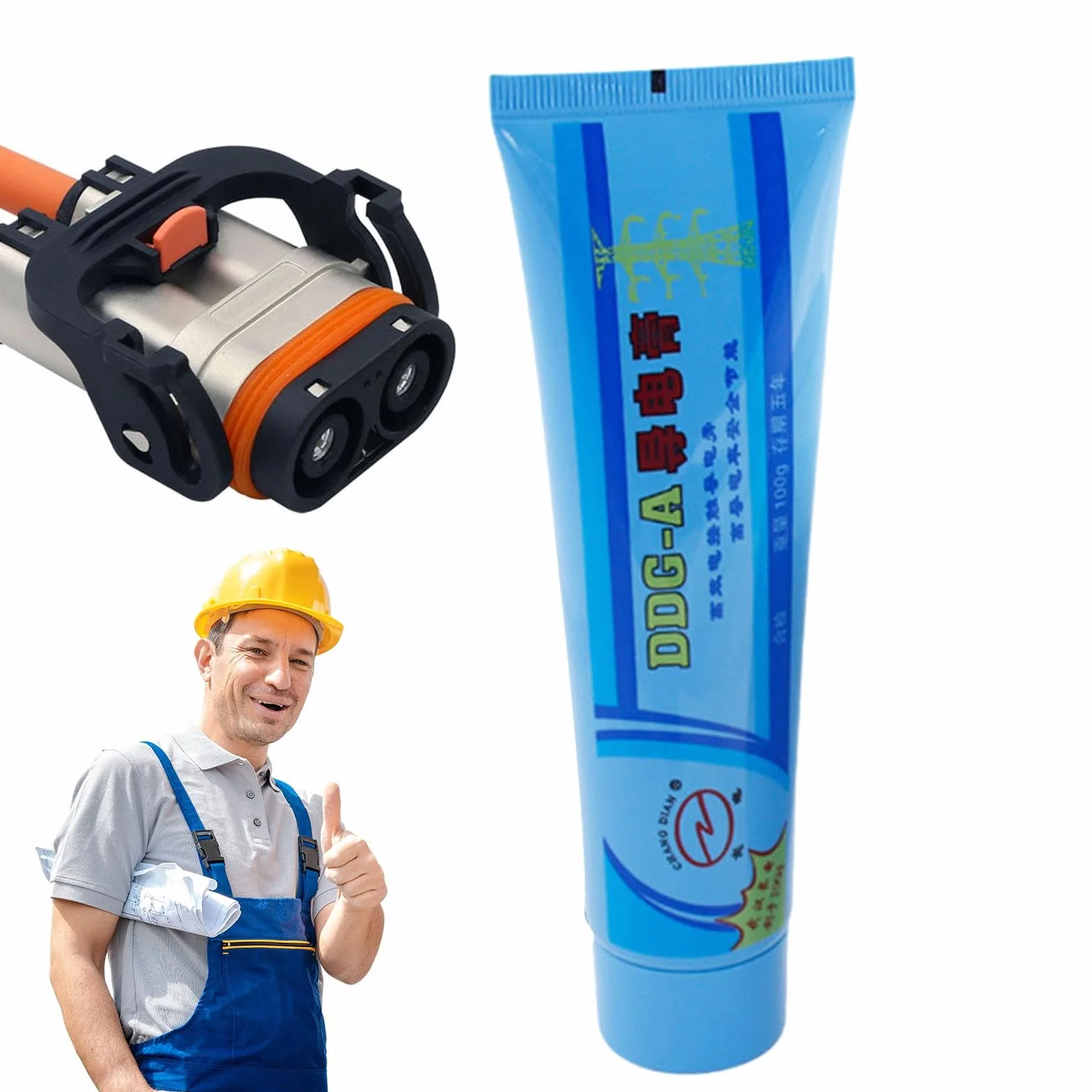 Elektryczny smar kontaktowy dielektryczny 100 g do połączeń elektrycznych samochodowych