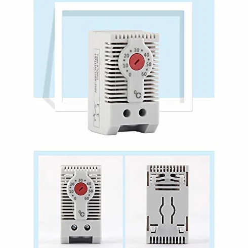 Regulator temperatury KTO011 NC szyna DIN termostat
