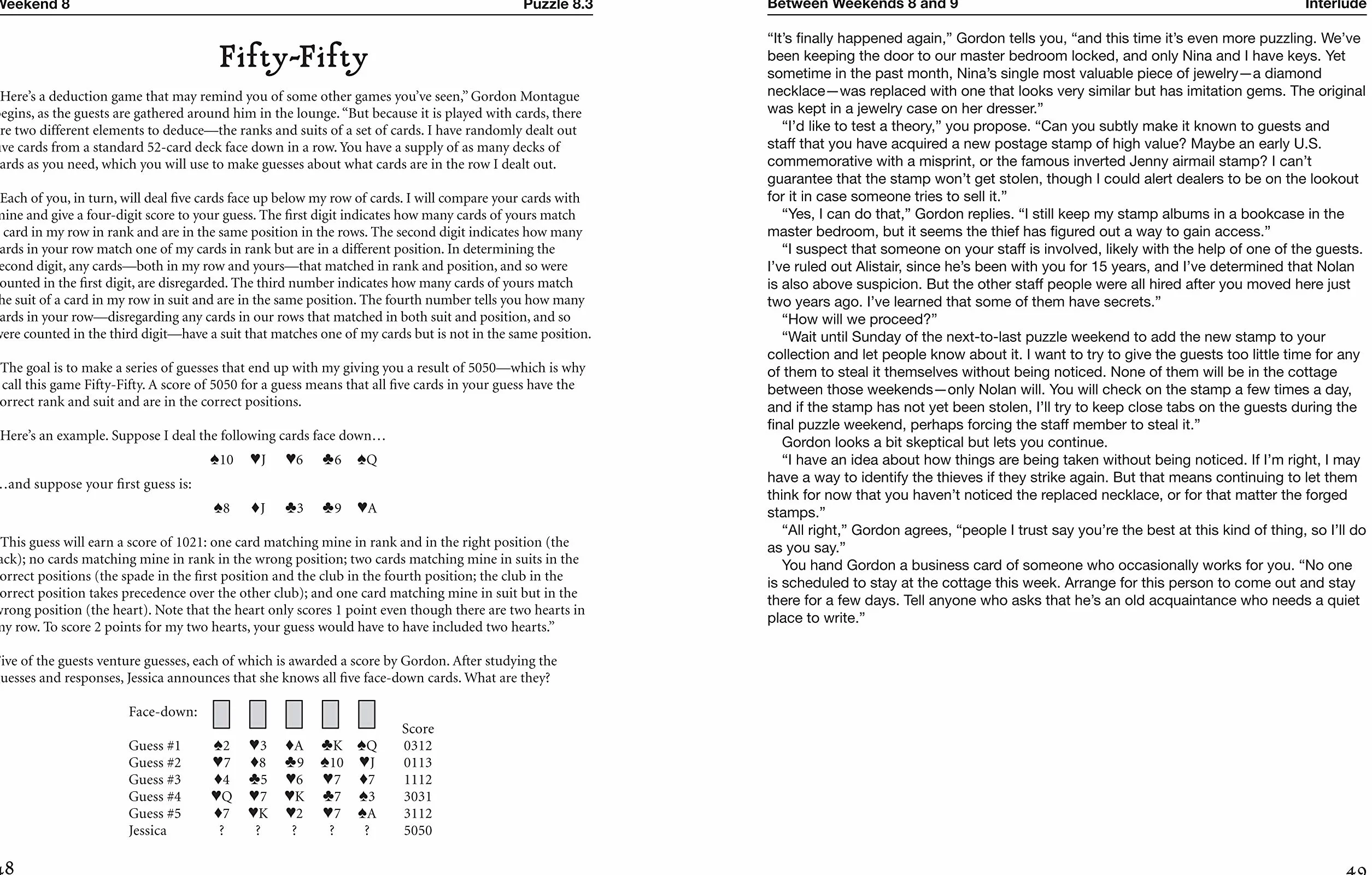 Montague Island Mysteries and Other Logic Puzzles: 1