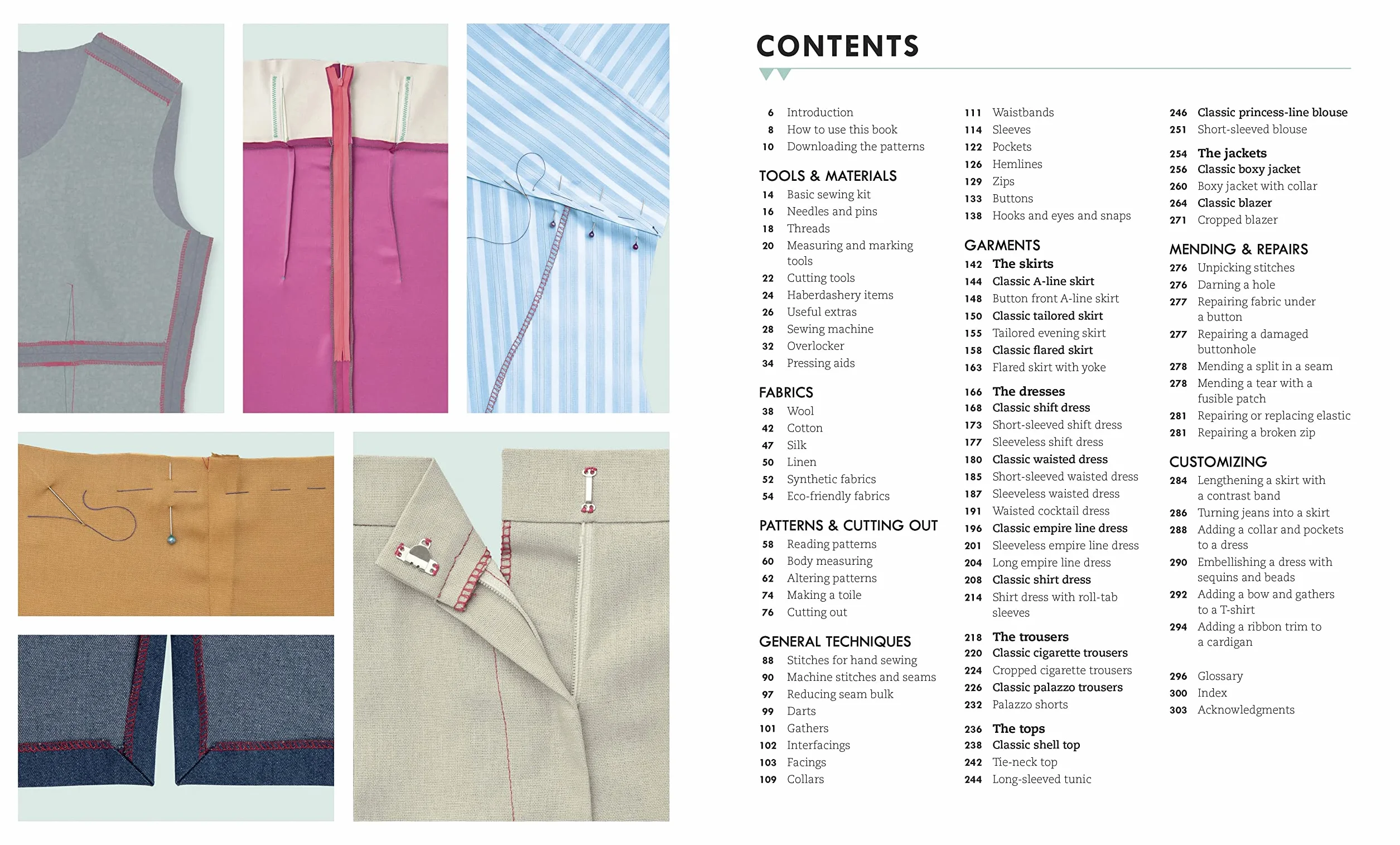 The Dressmaking Book: Over 80 Techniques