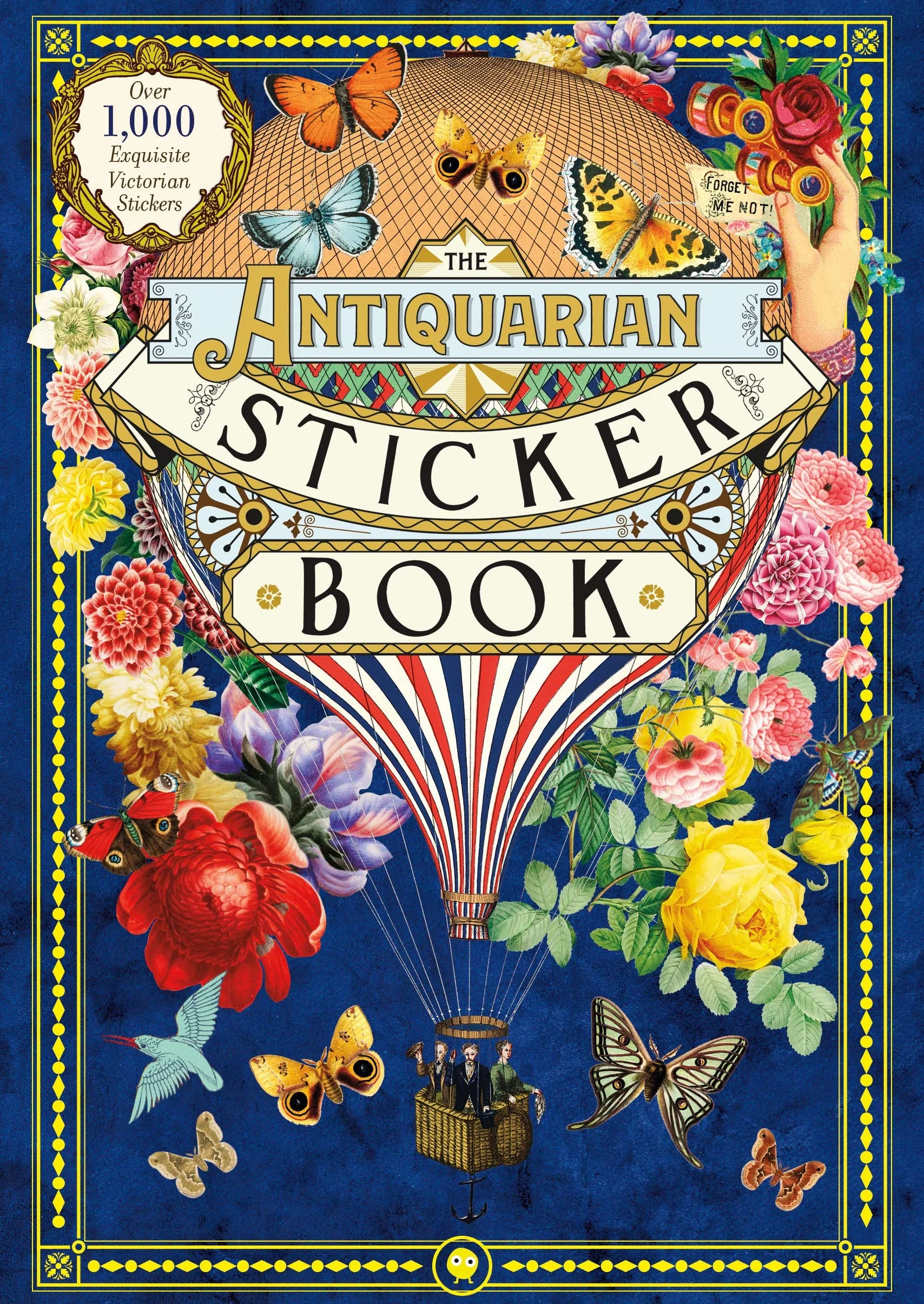 The Antiquarian Sticker Book (Over 1,000 Exquisite Victorian Stickers) /anglais