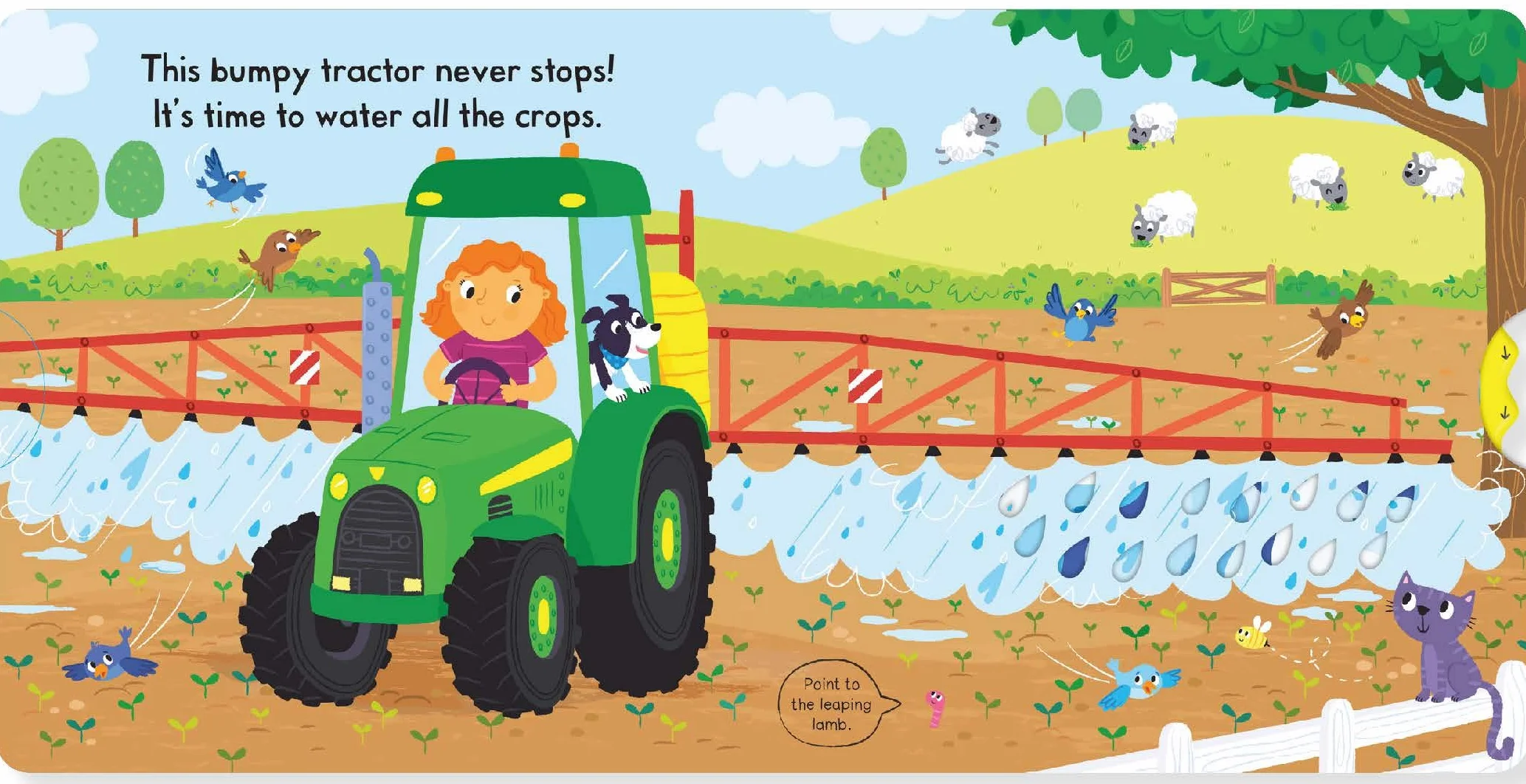 Busy Tractor: A Push, Pull, Slide Book