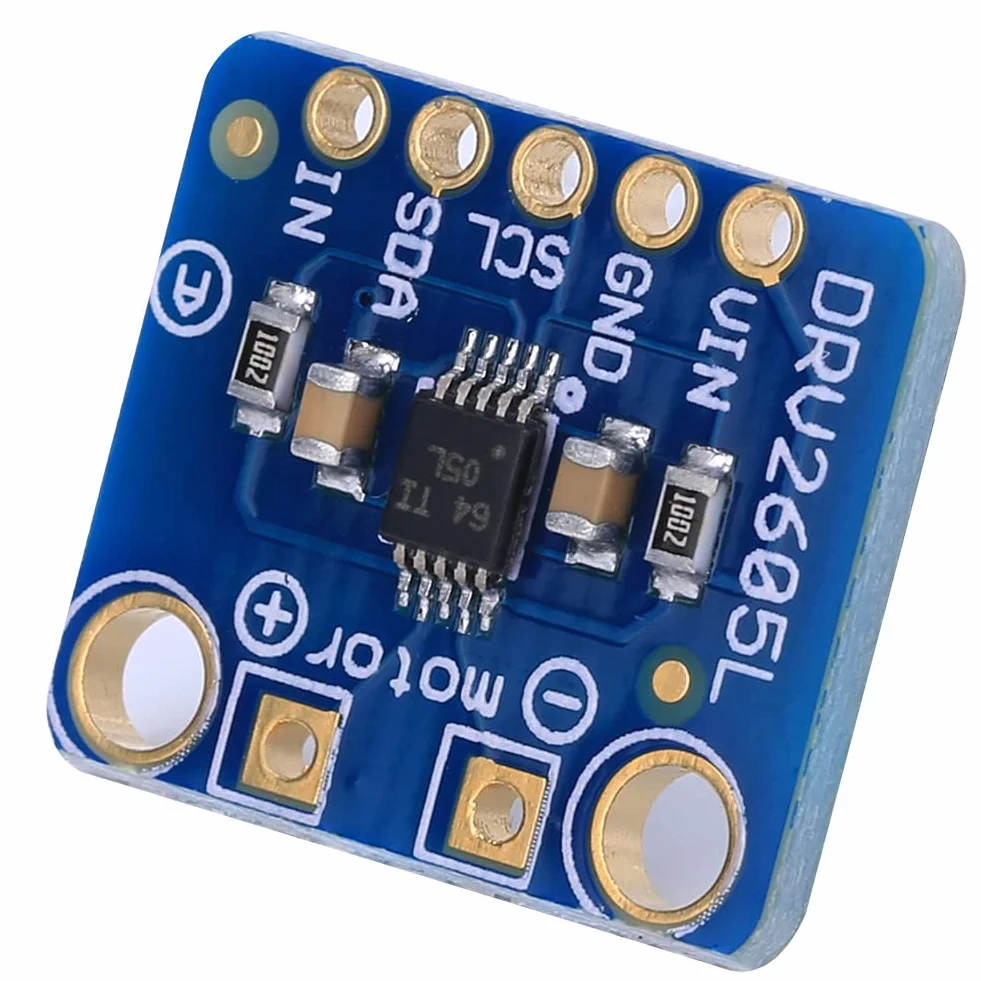 2 szt. Sterownik Haptic Silnika Wibracyjnego Wysokiej Jakości, Moduł DRV2605L z Ogólnymi Pinami Idealny dla Projektów DIY