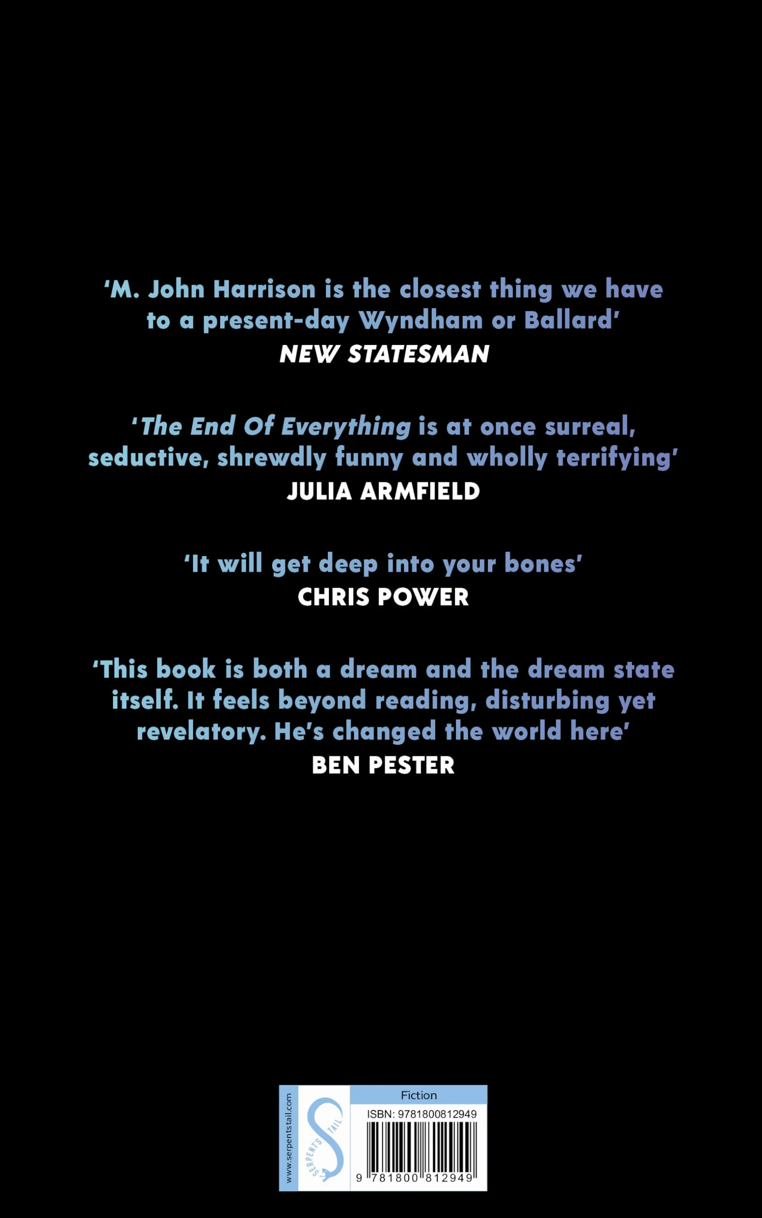 The End of Everything: 'Visionary and brilliant' China Miéville