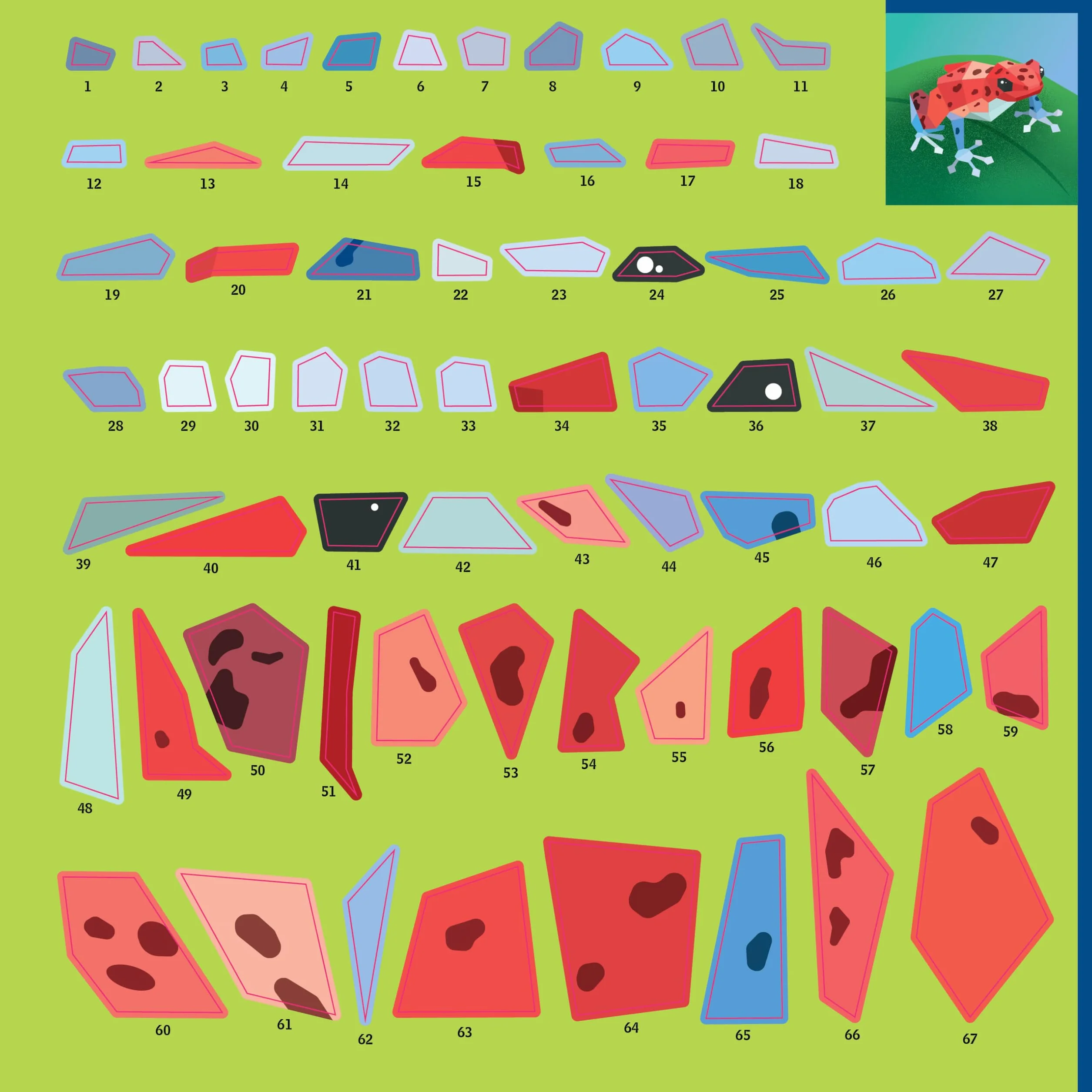 Paint by Sticker Kids: Rainforest Animals