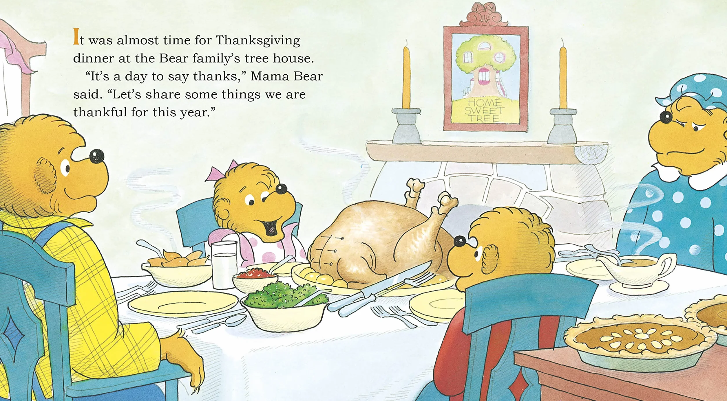 Berenstain Bears Thankful for Family