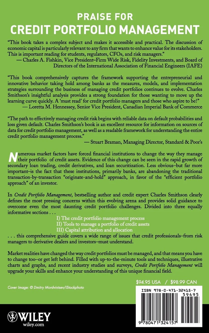 Credit Portfolio Management