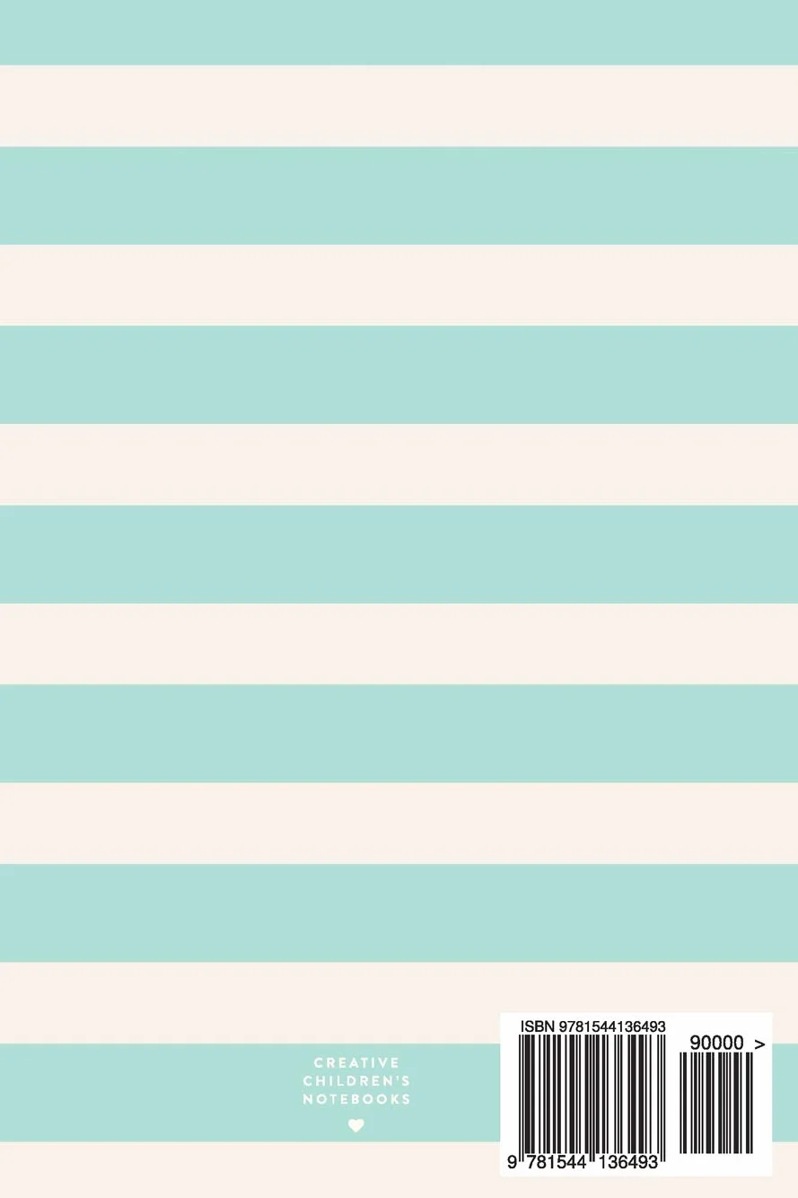 Baby Logbook Mint Green Stripes Tracker for Newborns Breastfeeding Journal Sleeping Baby Health Notebook