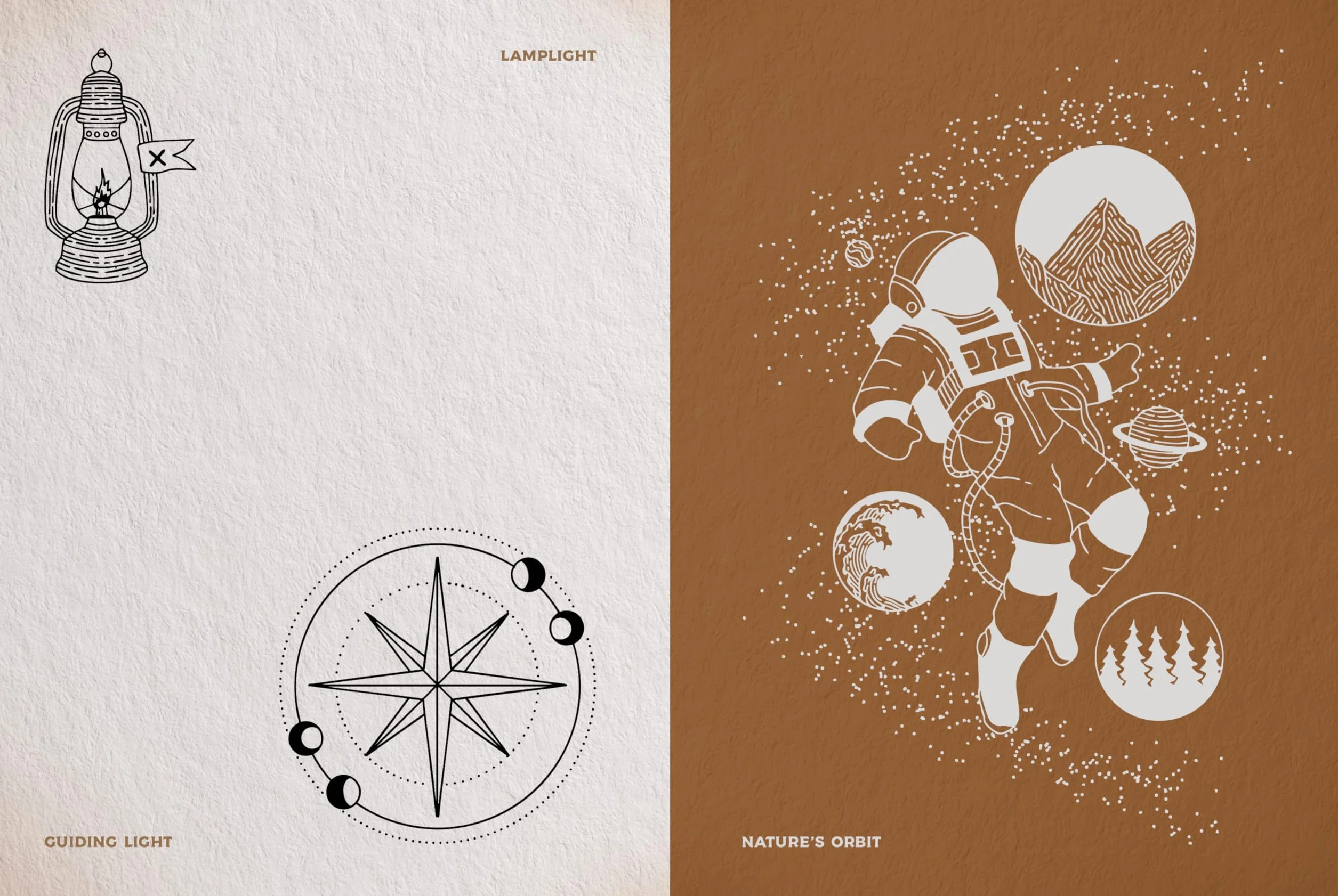 Wanderlust Ink /anglais: 300 Fine Line Tattoo Designs Inspired by Nature & Life on the Road