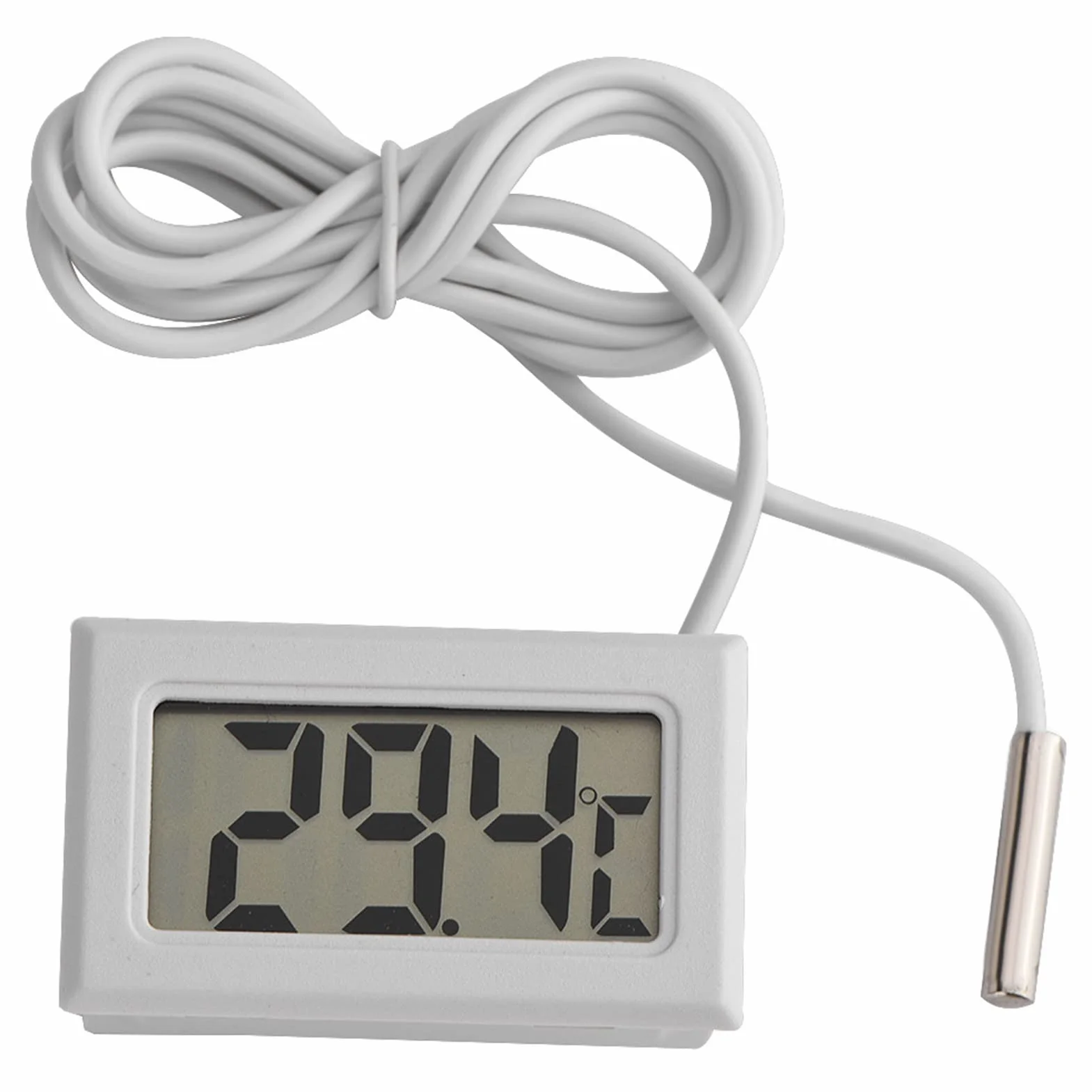 Cyfrowy Termometr z Sondą LED 6x5x2 Mini Miernik Temperatury LCD