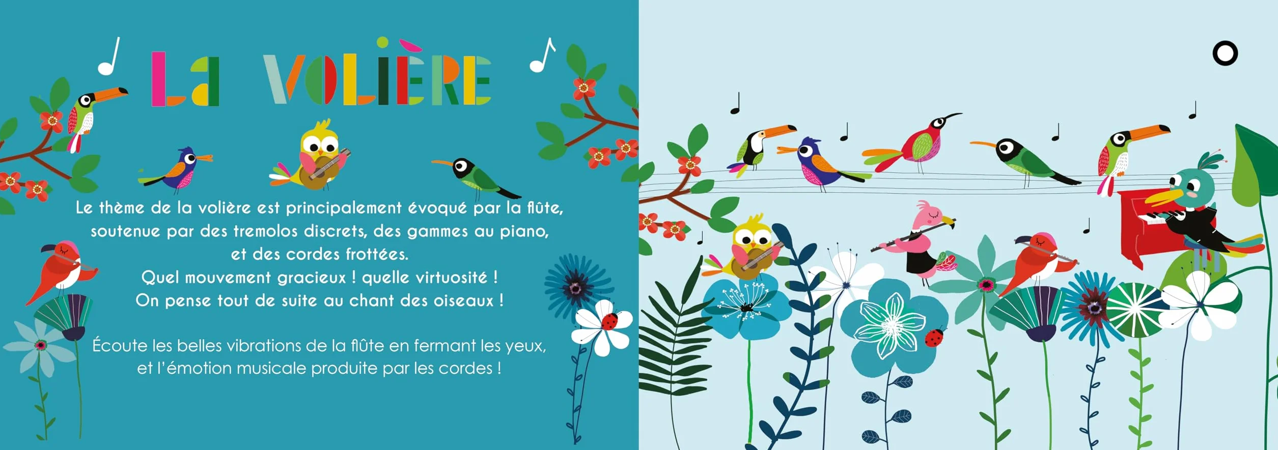 Mon livre musical Le carnaval des animaux de Camille Saint-Saëns: Livre sonore bébé dès 6 mois avec piles AAA