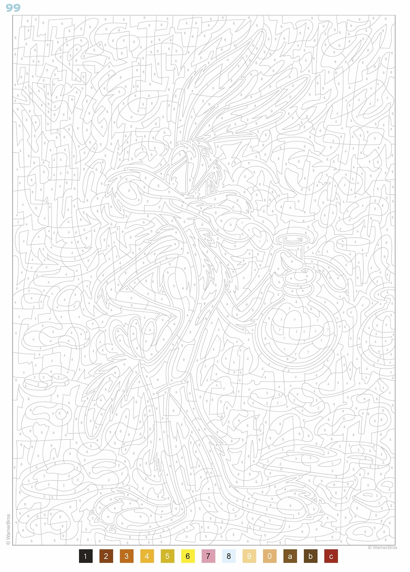 Coloriages mystères - Looney Tunes T2: Tome 2