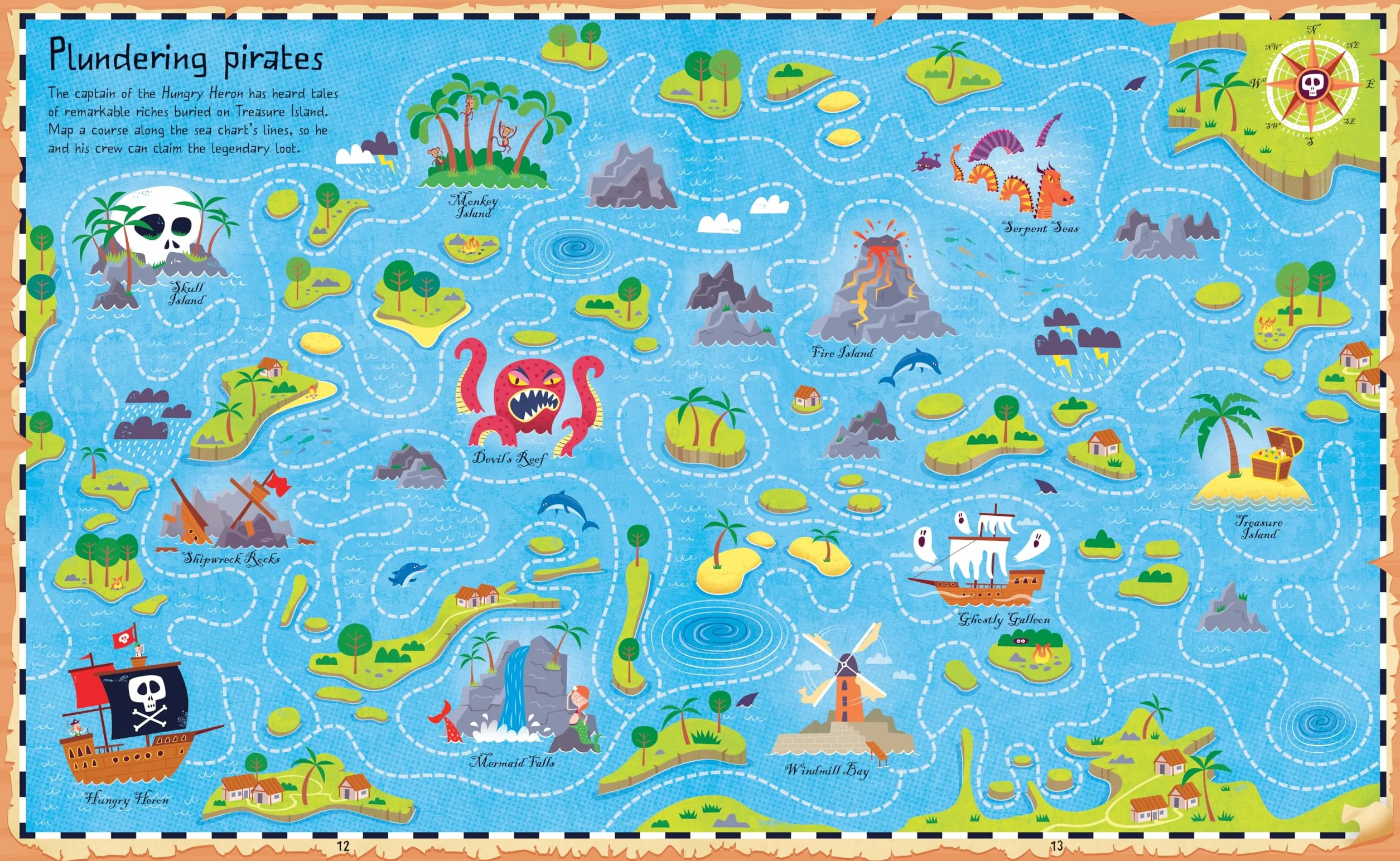 Map Maze Book