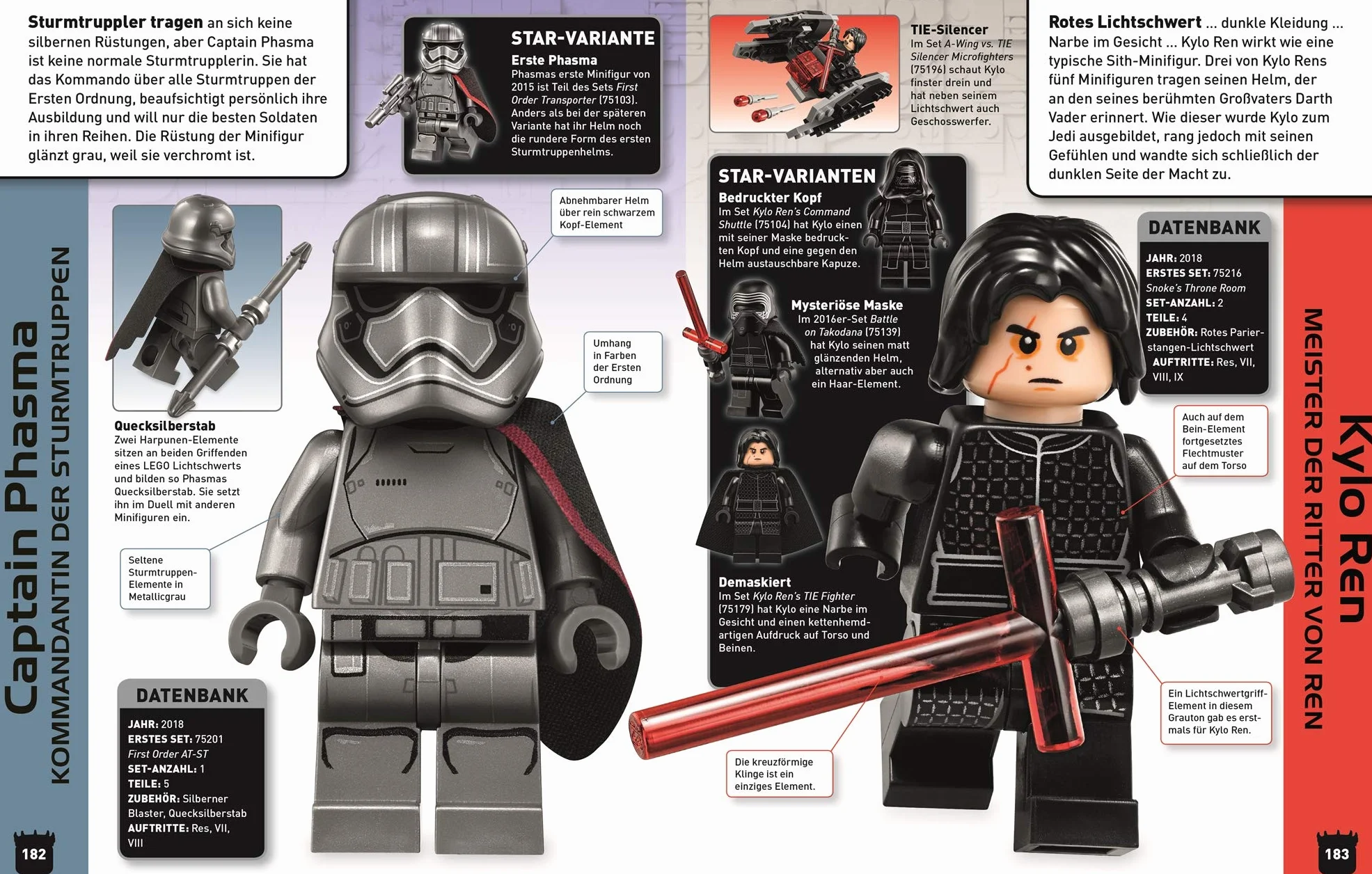 LEGO Star Wars Lexikon der Minifiguren Neuausgabe mit exklusiver Minifigur ab 6 Jahren
