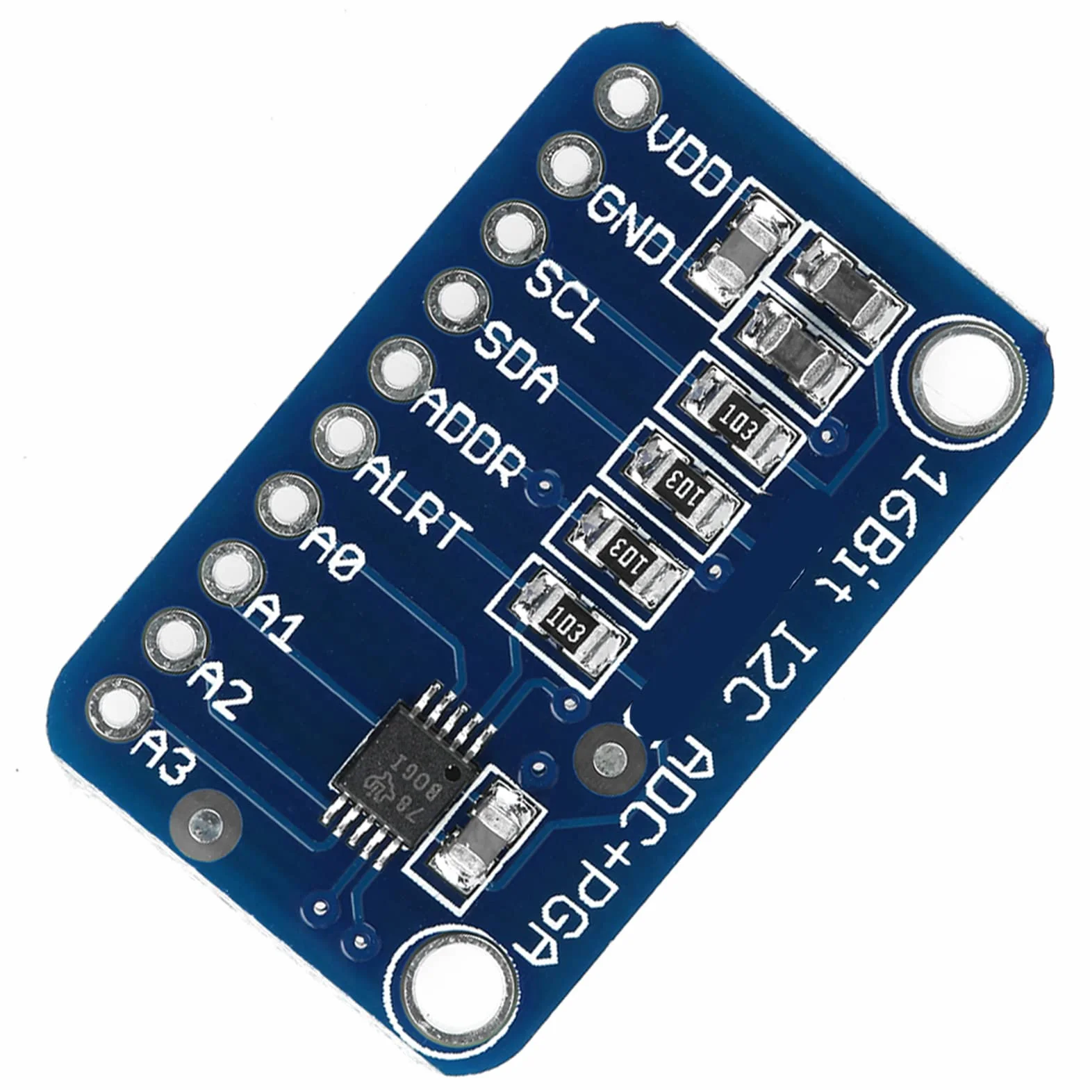Raspberryads1115 Mcp3008 Breakout spawany 8cm/11pc 16-Bit I2C ADC Development Board Module Przetwornik analogowo-cyfrowy