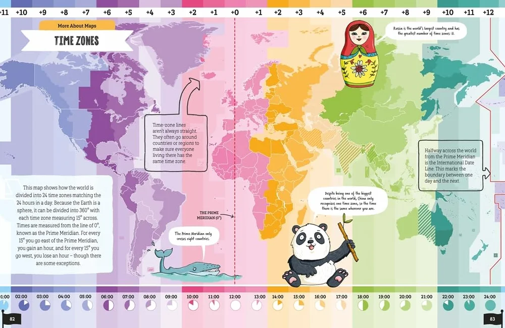 The Maps and Flags Book: Explore amazing facts, maps and flags of the world