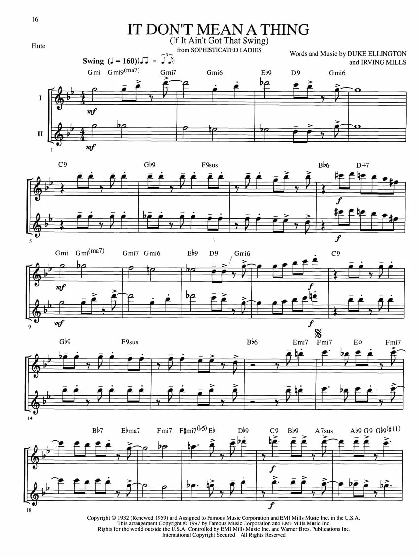Great Jazz Duets: Flute