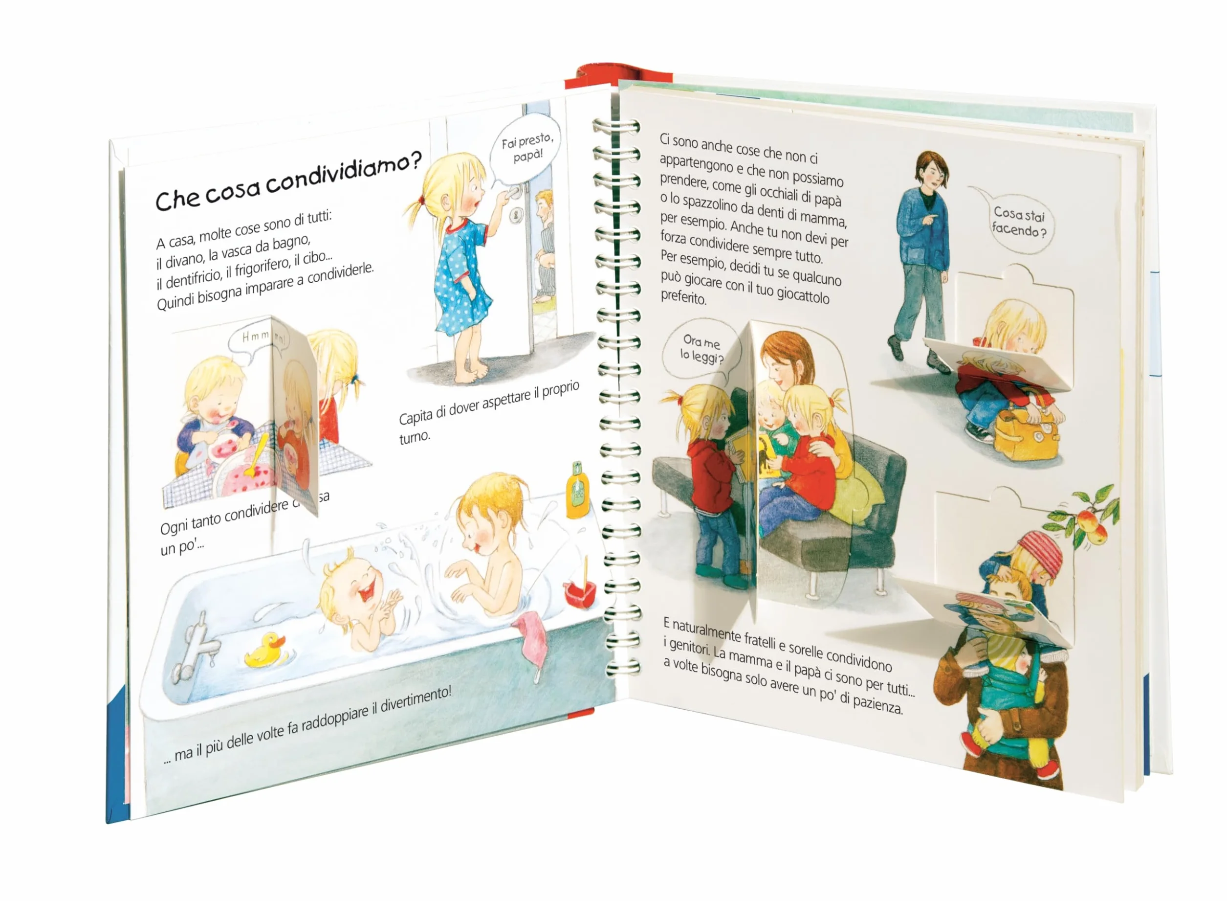 Aiuto gli altri e imparo a condividere. Libro con finestrelle. Ediz. a colori