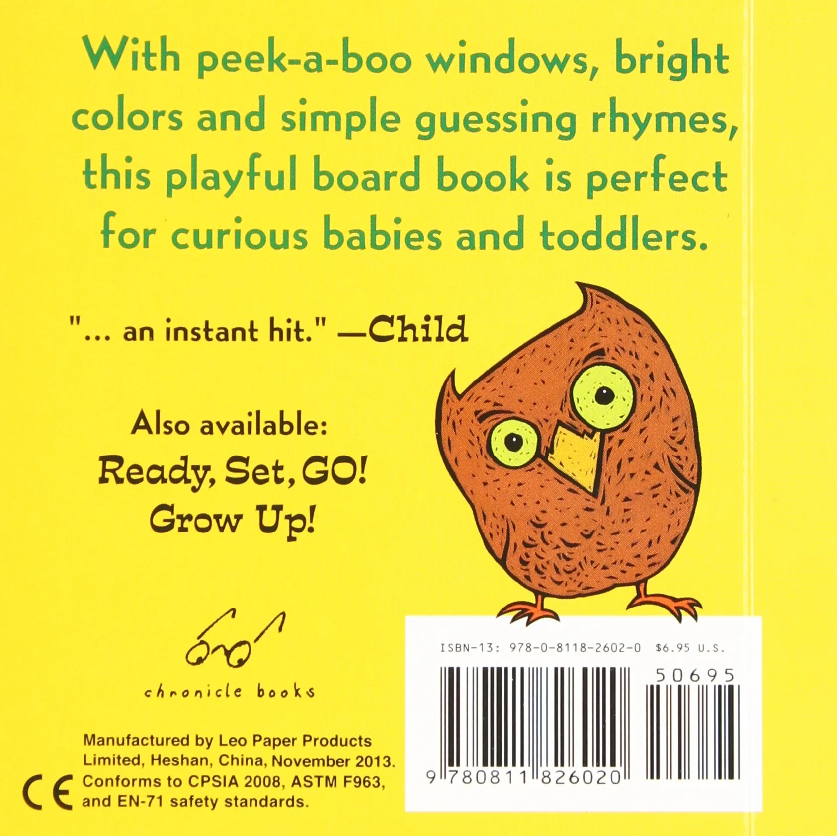 Peek-A Who? Board Book