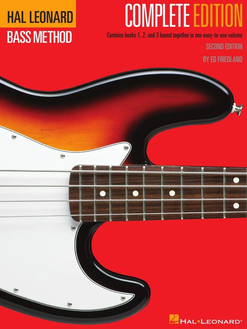 Hal leonard electric bass method - complete ed. - contains books 1,2, and 3 -
