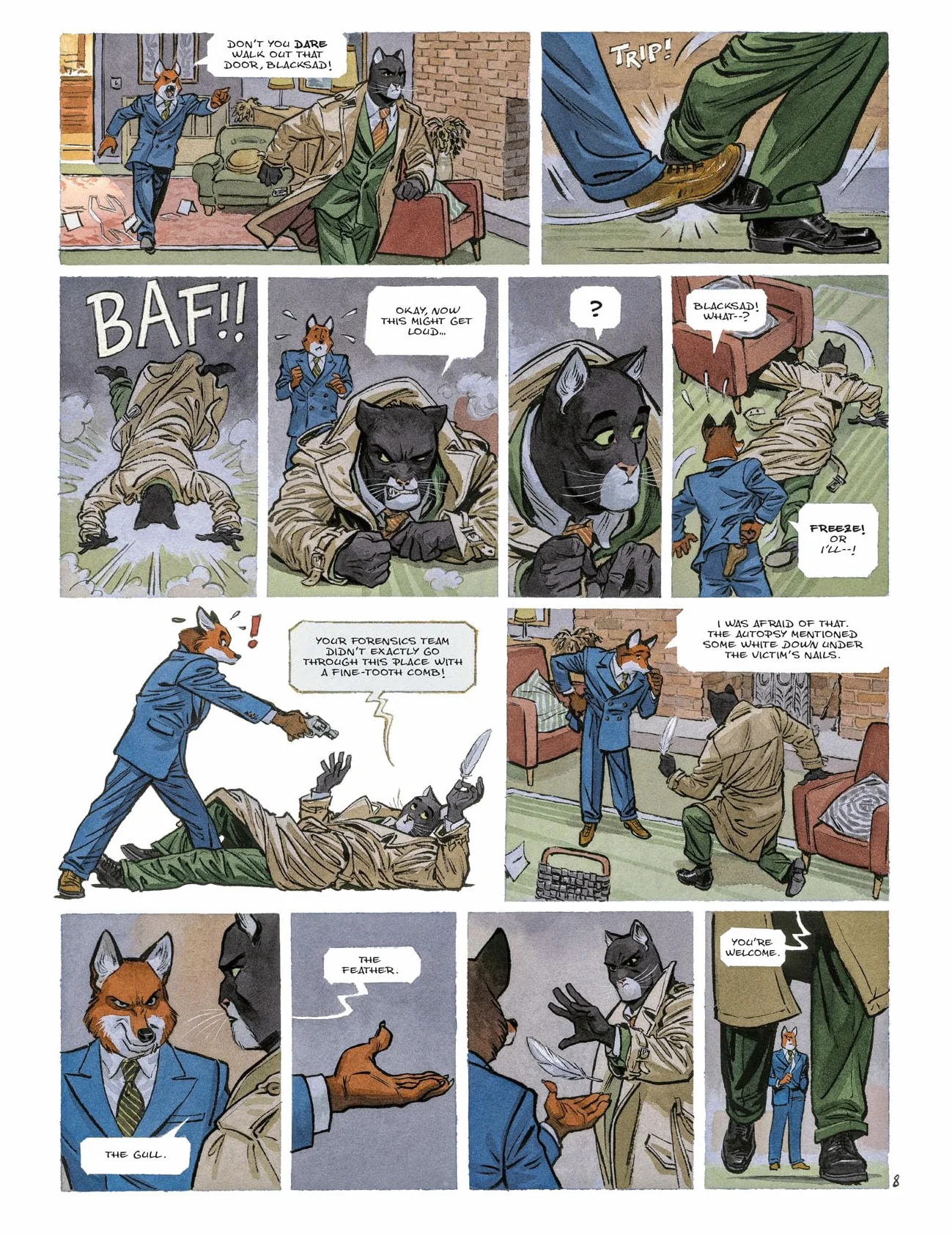 Blacksad: They All Fall Down Part Two