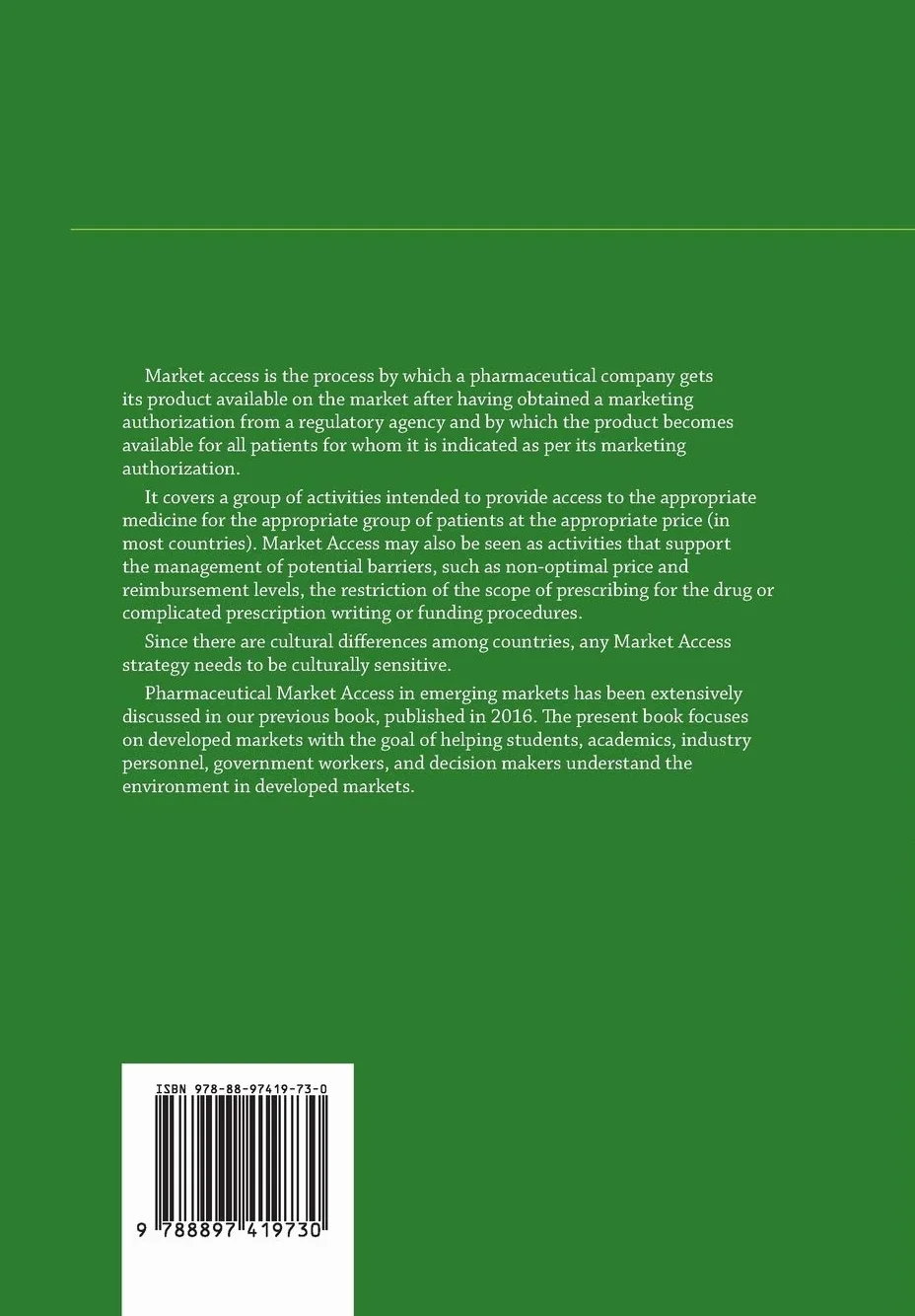 Pharmaceutical Market Access in Developed Markets