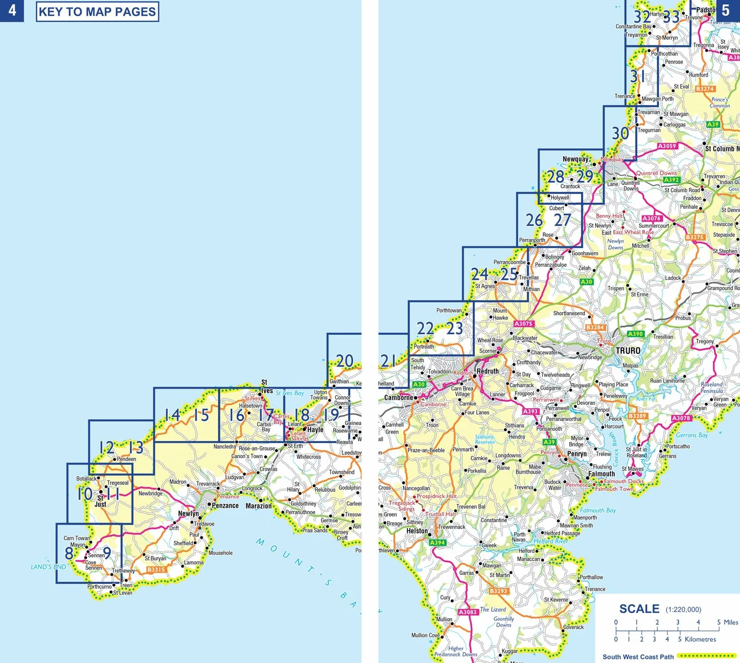 South West Coast Path 2 – North Cornwall: with Ordnance Survey mapping