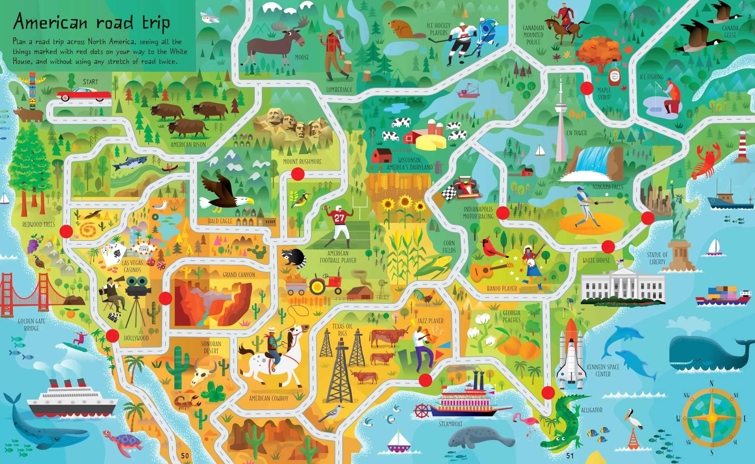 Map Maze Book