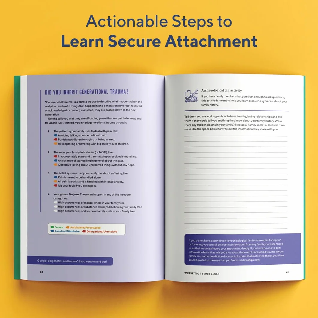 Securely Attached: Transform Your Attachment Patterns into Loving, Lasting Romantic Relationships ( A Guided Journal): 1