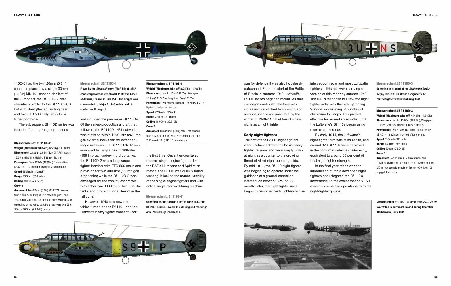 German Fighter Aircraft of World War II: 1939-45