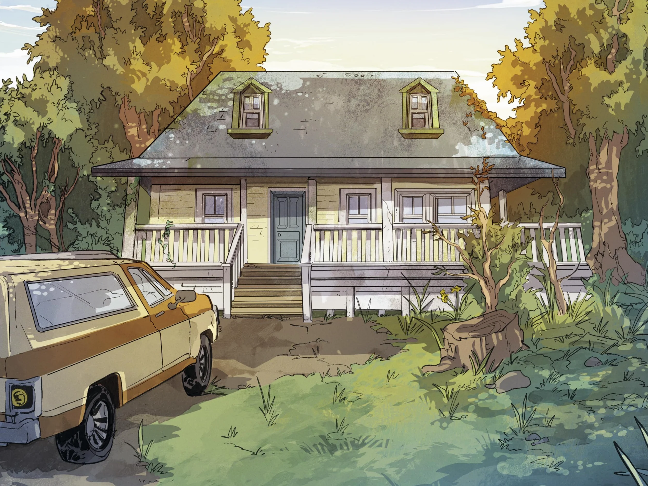 Dan in Green Gables: A Graphic Novel: A Modern Reimagining of Anne of Green Gables