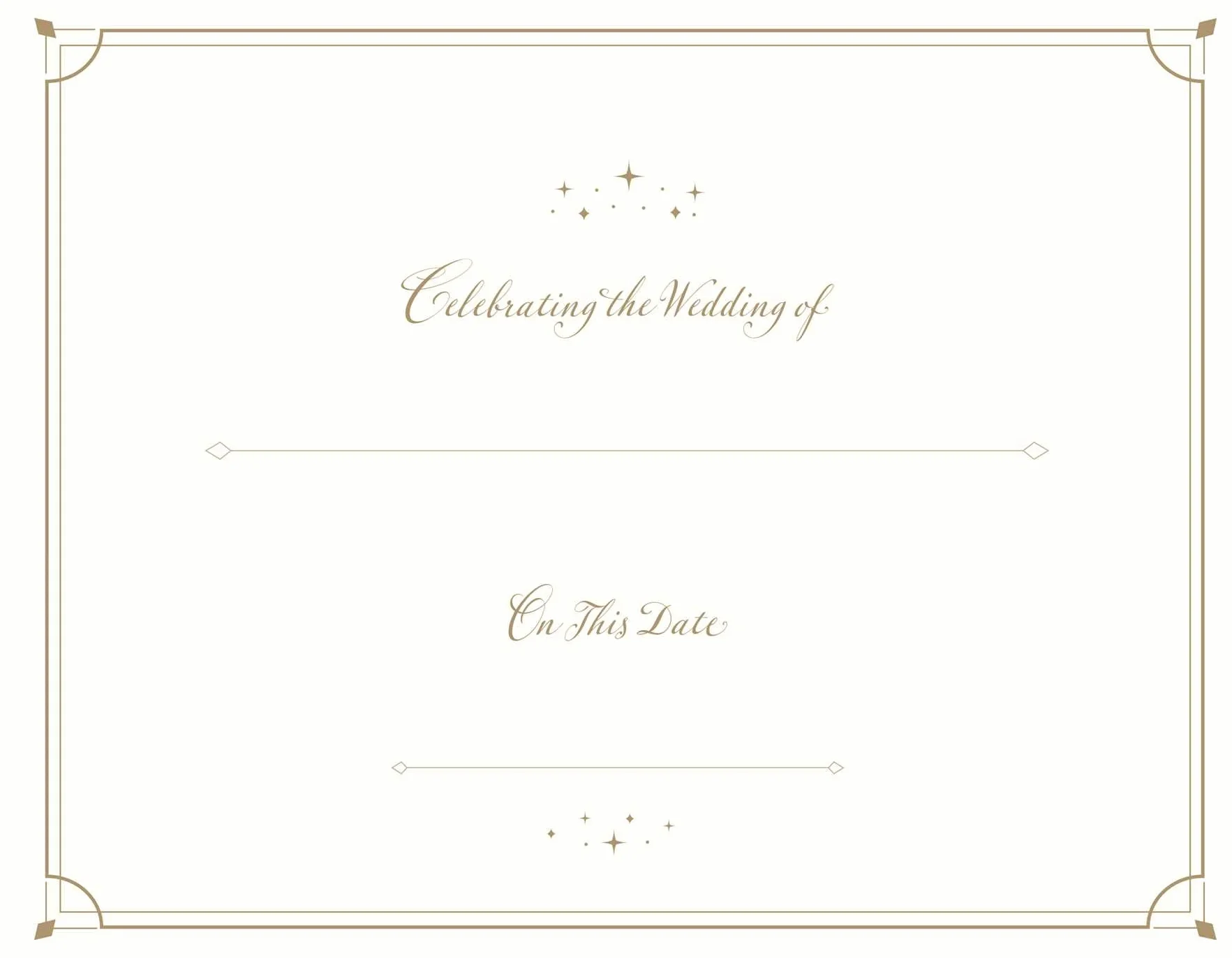 Harry Potter: Always Wedding Guest Book