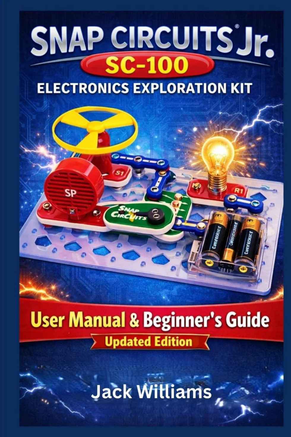 Snap Circuits Jr. SC-100 Electronics Exploration Kit: Beginner’s Guide to Learning Electronics