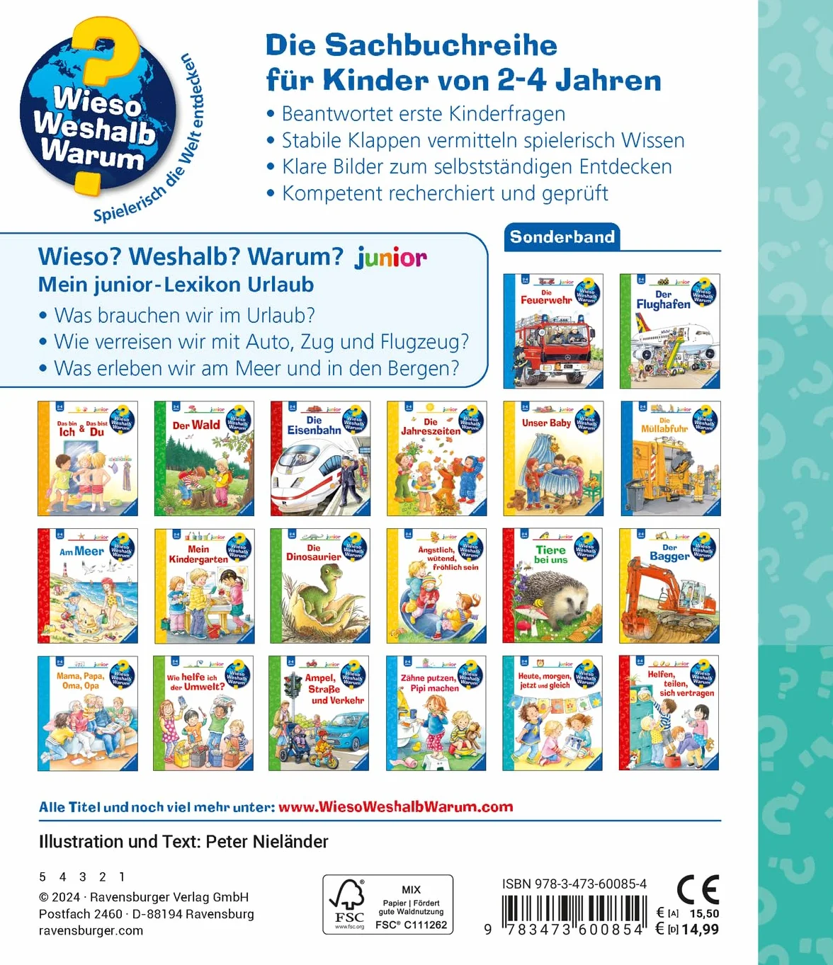 Wieso? Weshalb? Warum? Sonderband - Mein junior-Lexikon: Urlaub