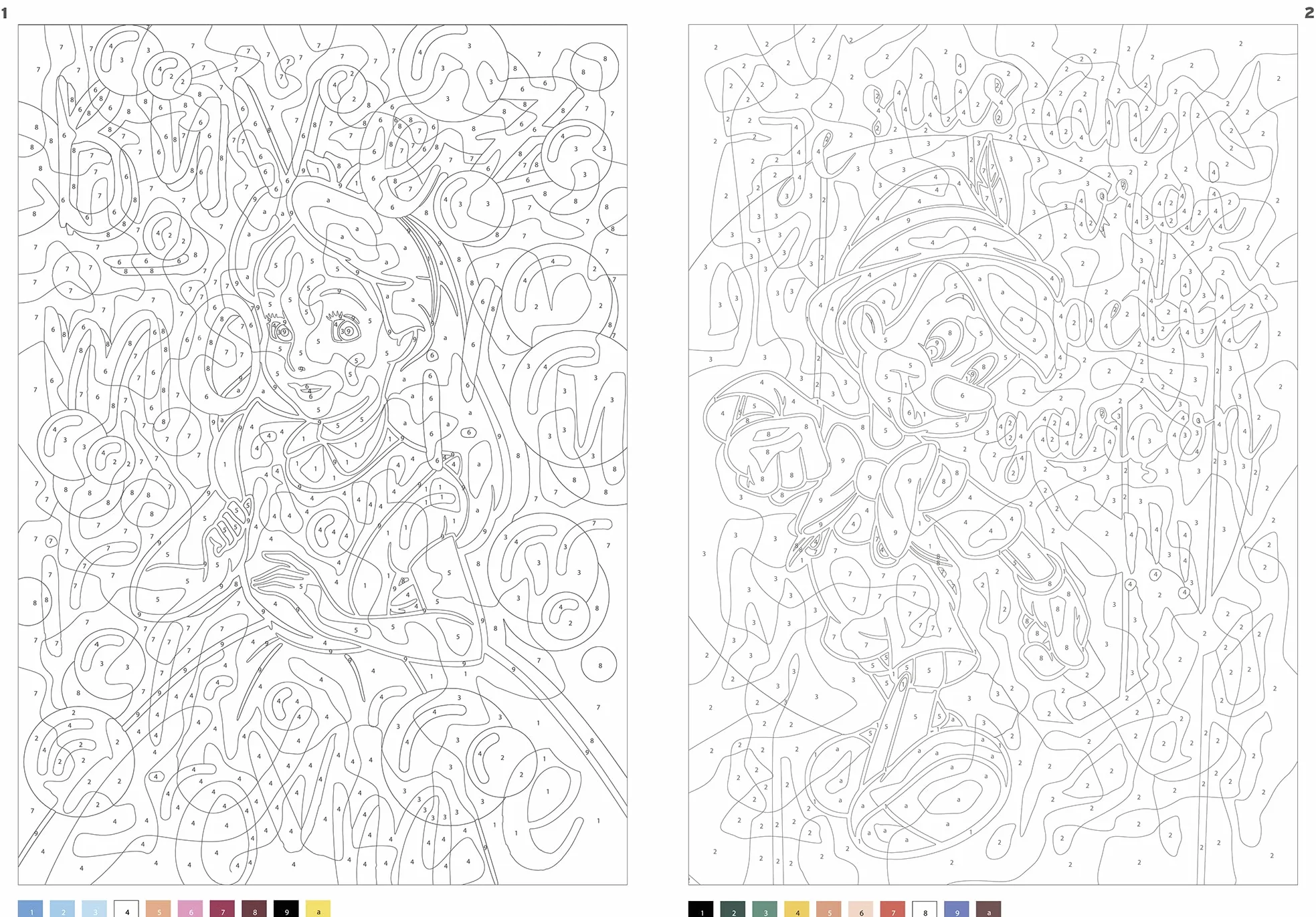 Coloriages mystères Disney - Messages mystères