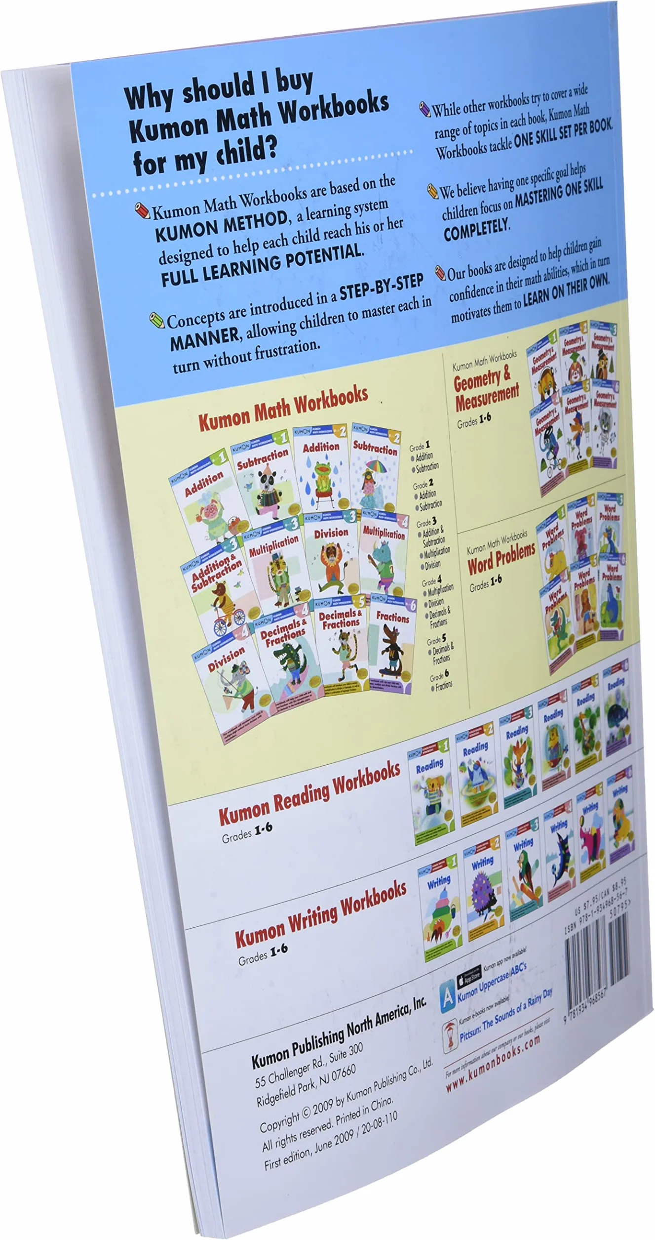 Kumon Grade 6 Geometry & Measurement Math Workbook
