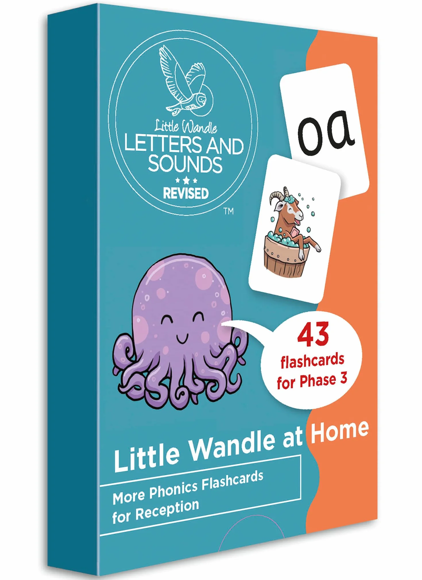 Little Wandle at Home More Phonics Flashcards for Reception: Phases 2 and 3