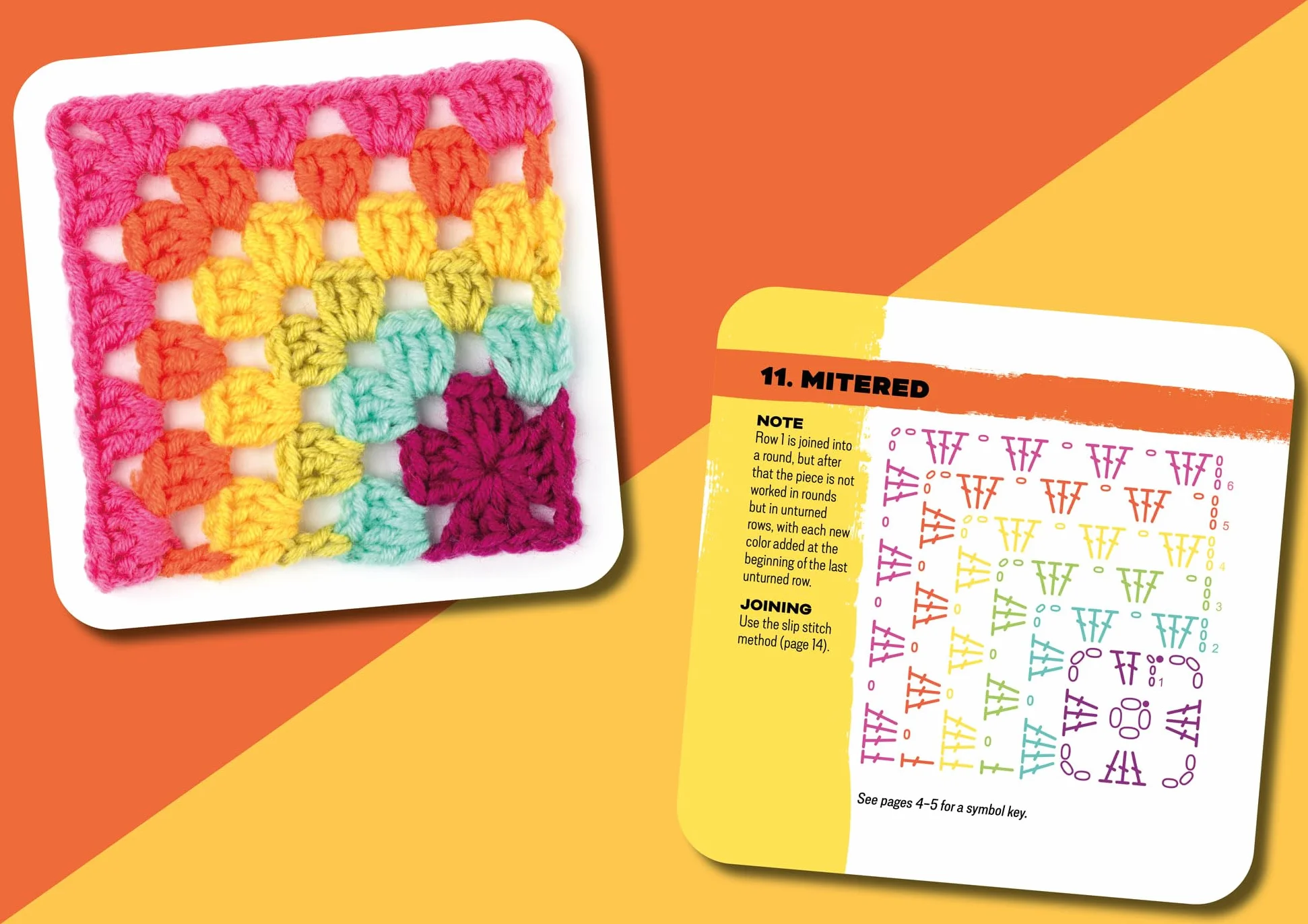 The Granny Square Card Deck: 50 Mix and Match Designs