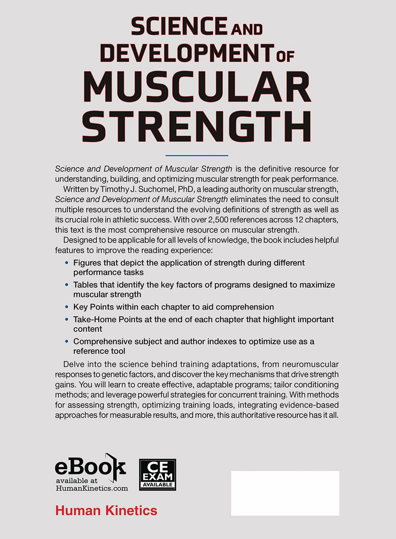 Science and Development of Muscular Strength
