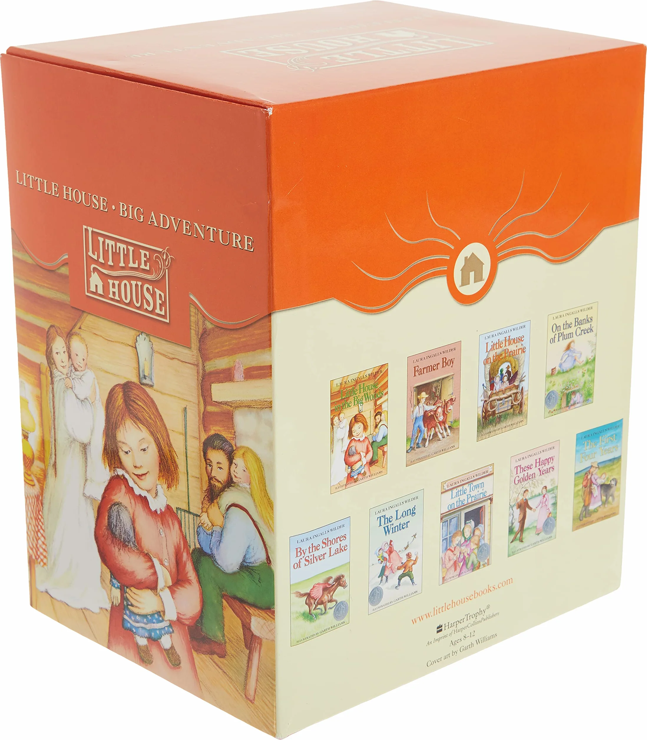 The Little House Set: Books 1 to 9