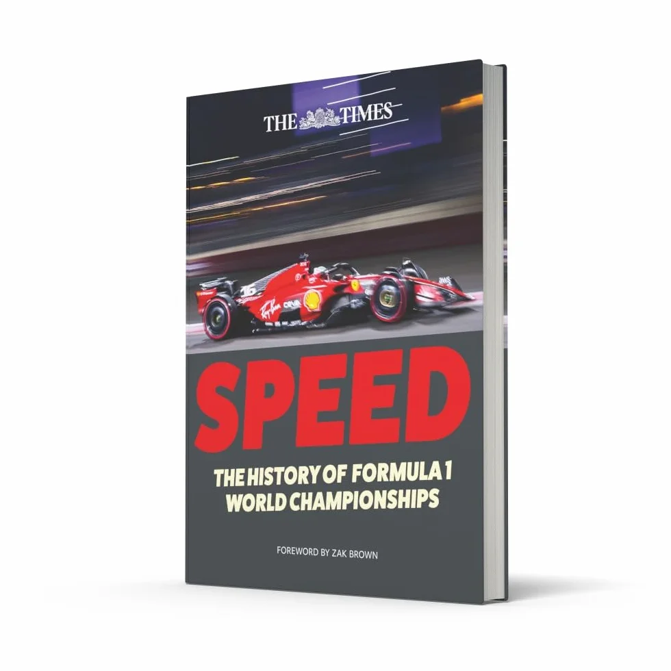 The Times Speed: Illustrated History of F1 World Championships Fangio Senna Hamilton Ferrari McLaren Red Bull
