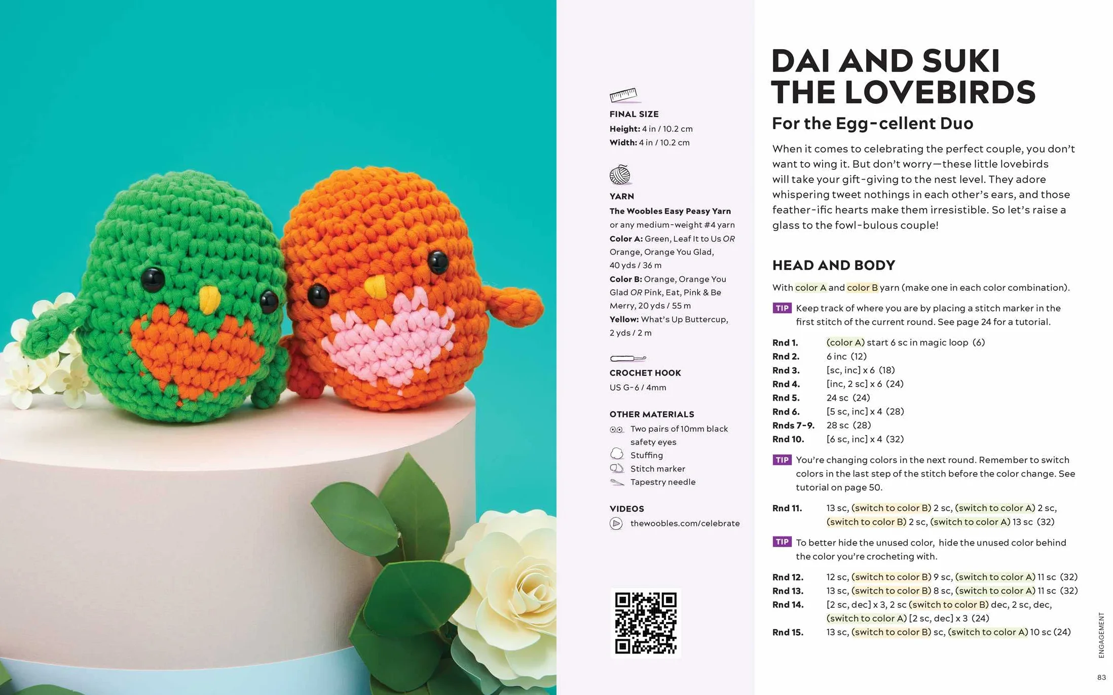 Crochet Amigurumi for Every Occasion: 21 Easy Projects to Celebrate Life's Happy Moments (the Woobles Crochet)