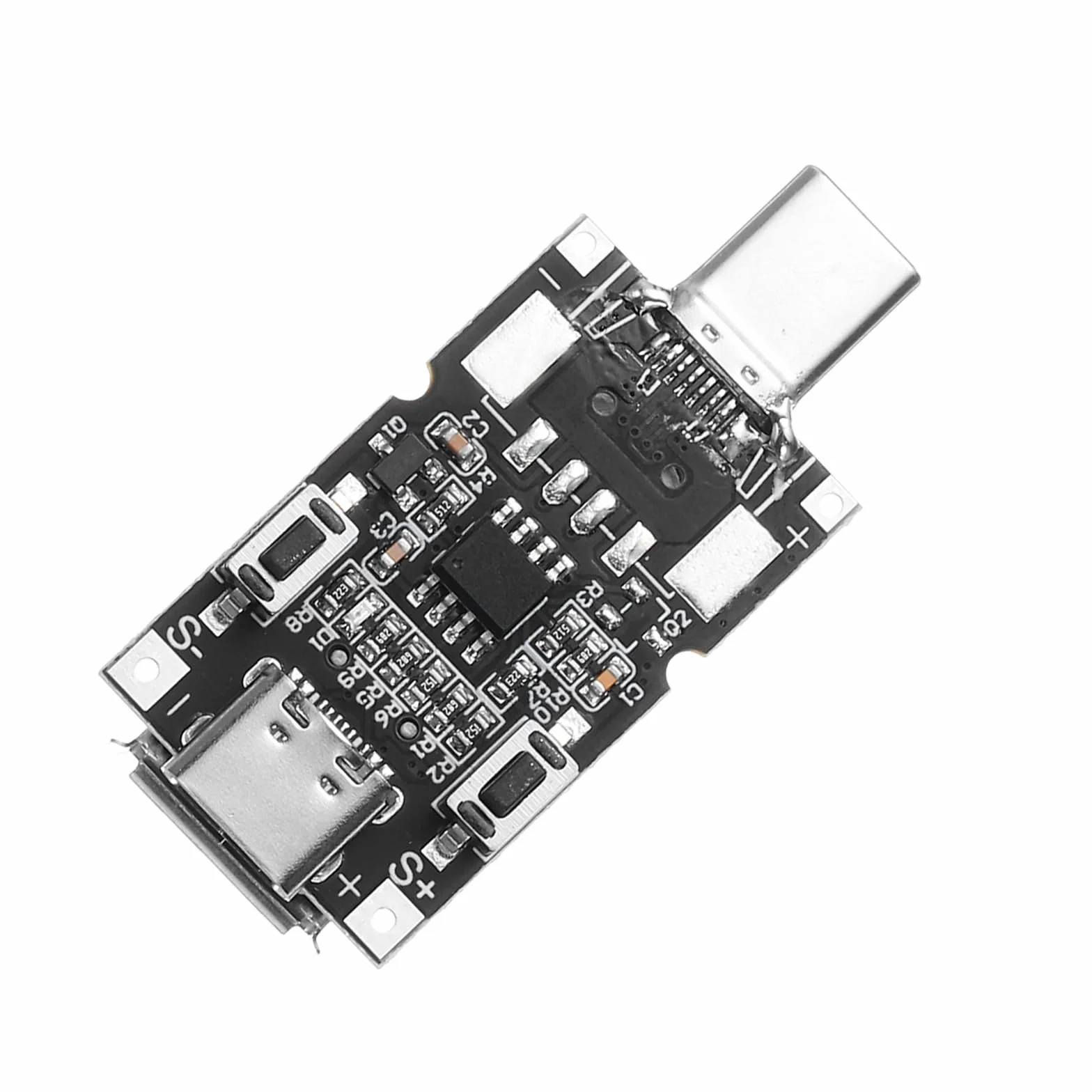 QUARKZMAN Karta wyzwalania Decoy Napięcie DC Typ-C QC 2.0/3.0 Moduł konwersji Boost 9V 12V 20V regulowany Czarny