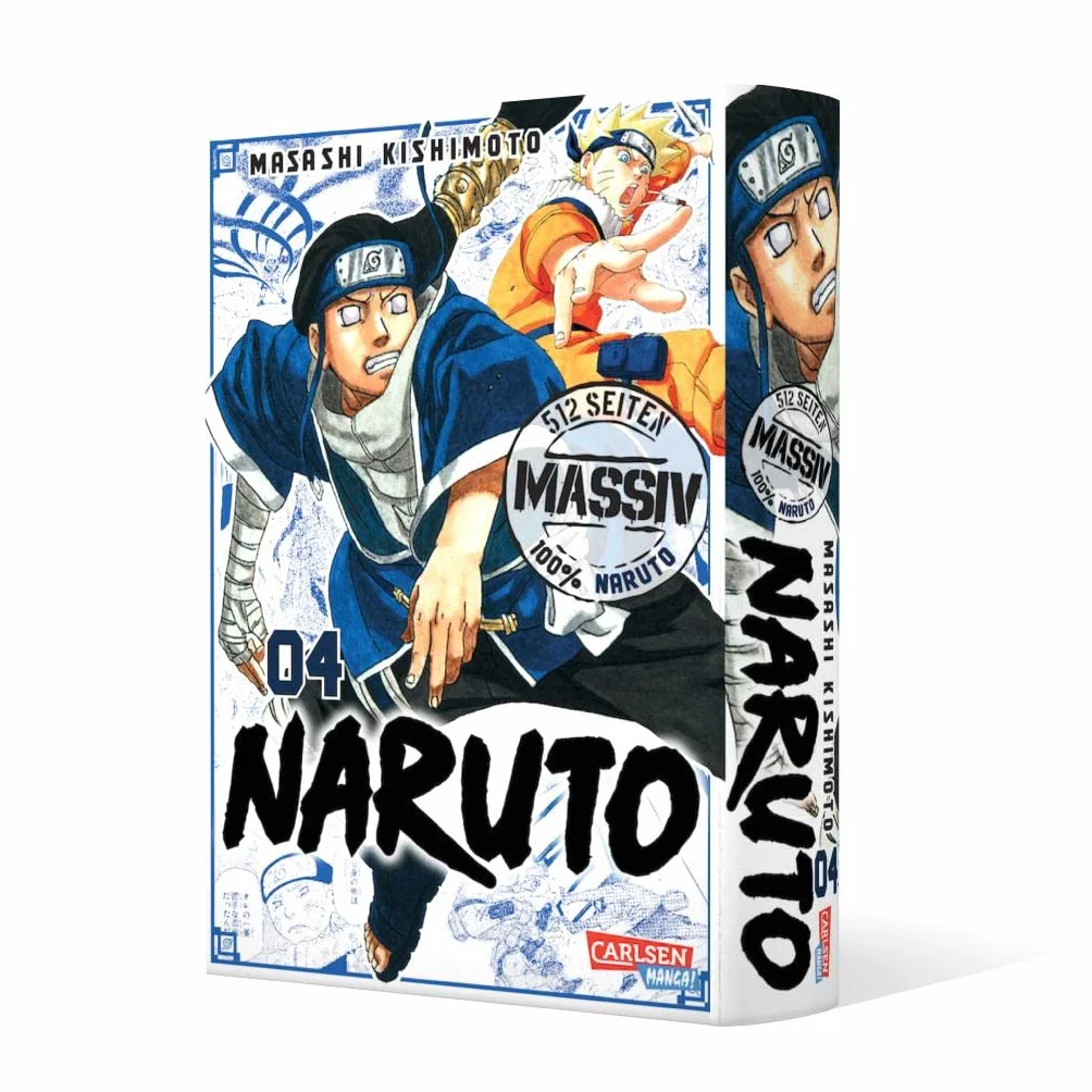 NARUTO Massiv 4: Die Originalserie als Sammelbandausgabe